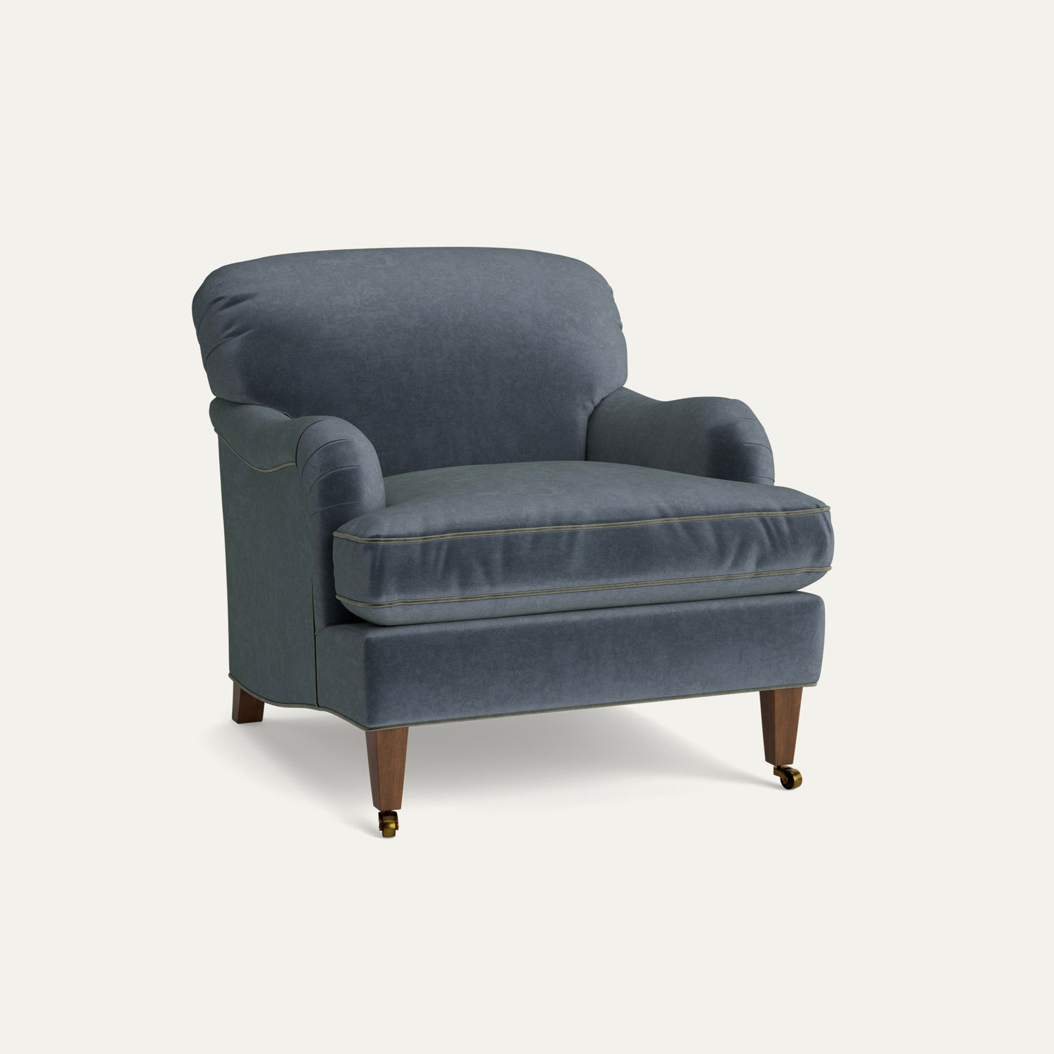 FEATURED: Shown with Tobacco / Fern Velvet Welt