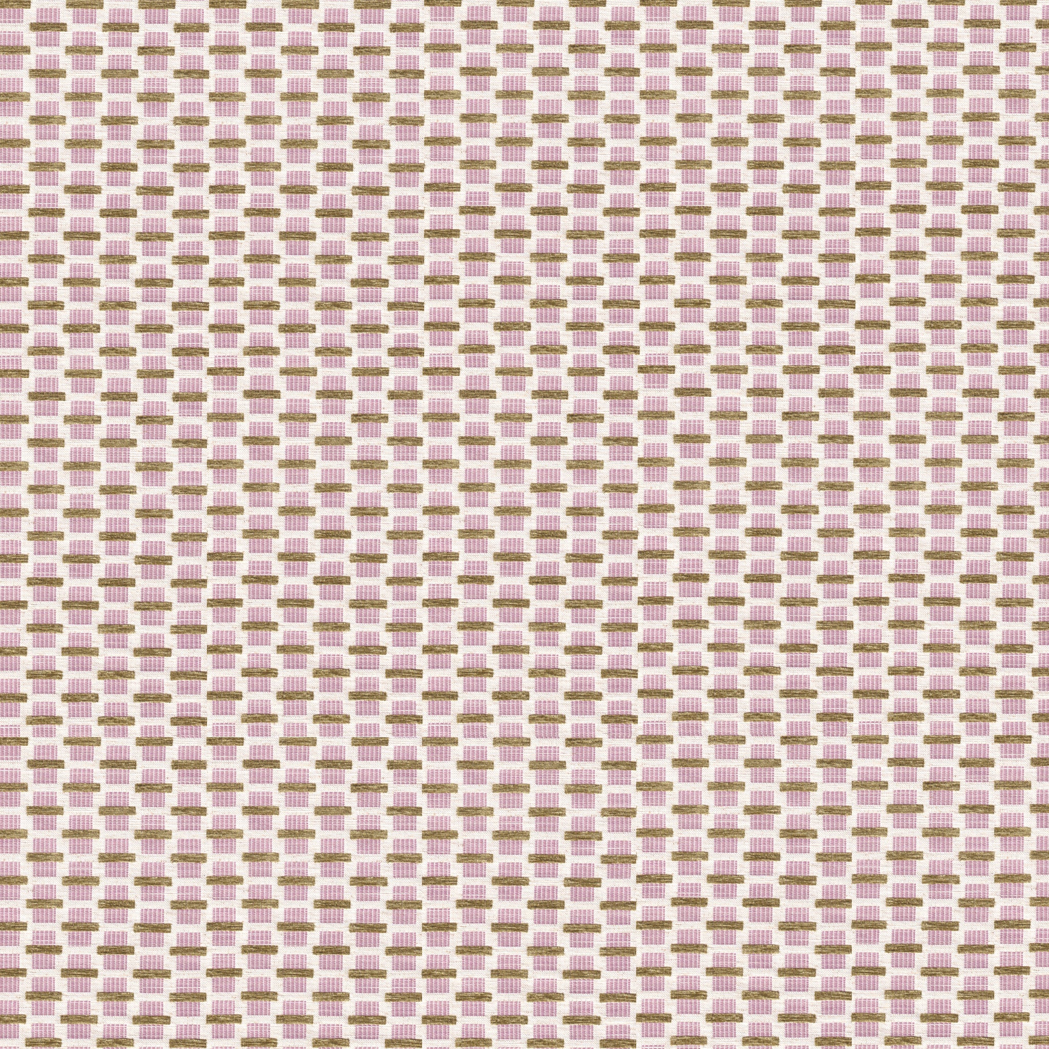 Shop Pink Geometric Chenille Fabric Swatch - Pepper Home