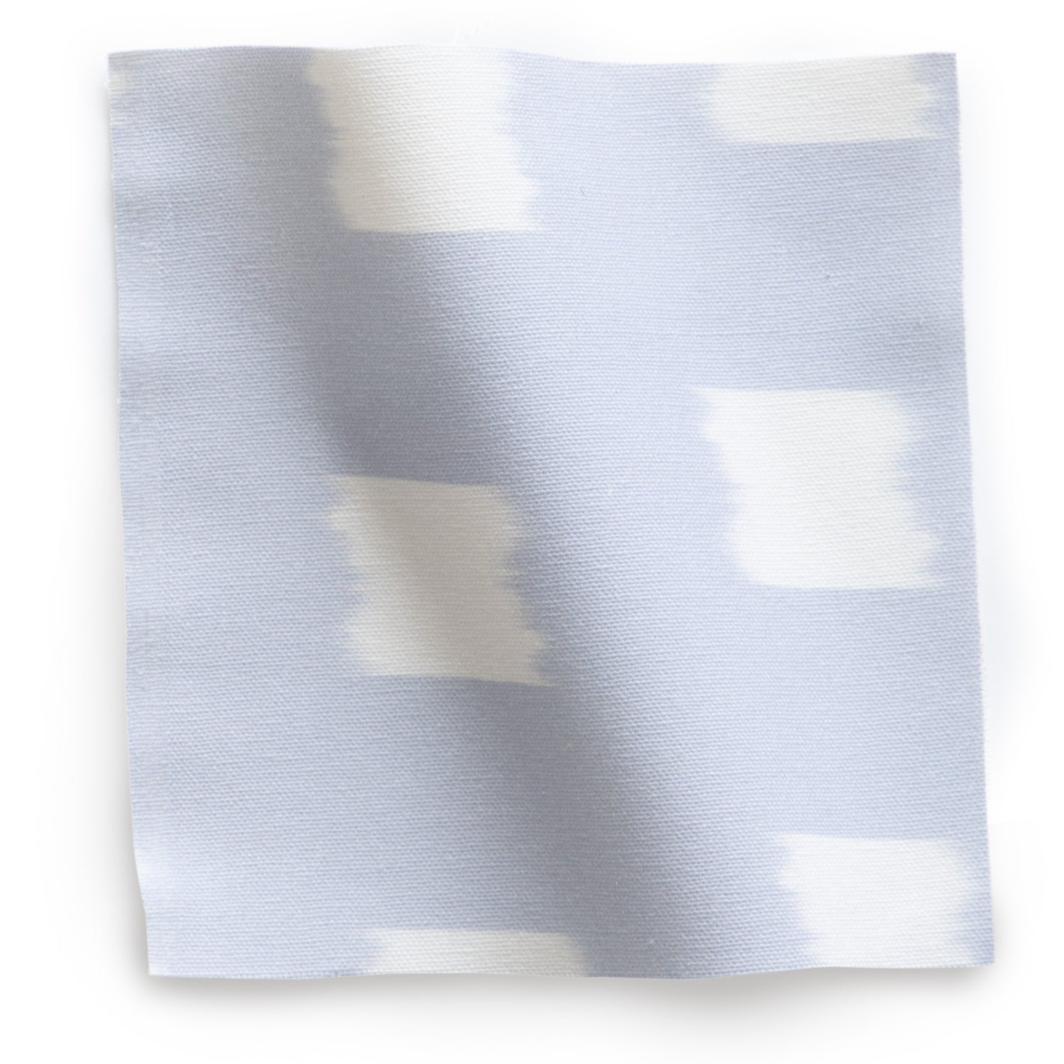 Sky Blue Pattern Printed Cotton Swatch