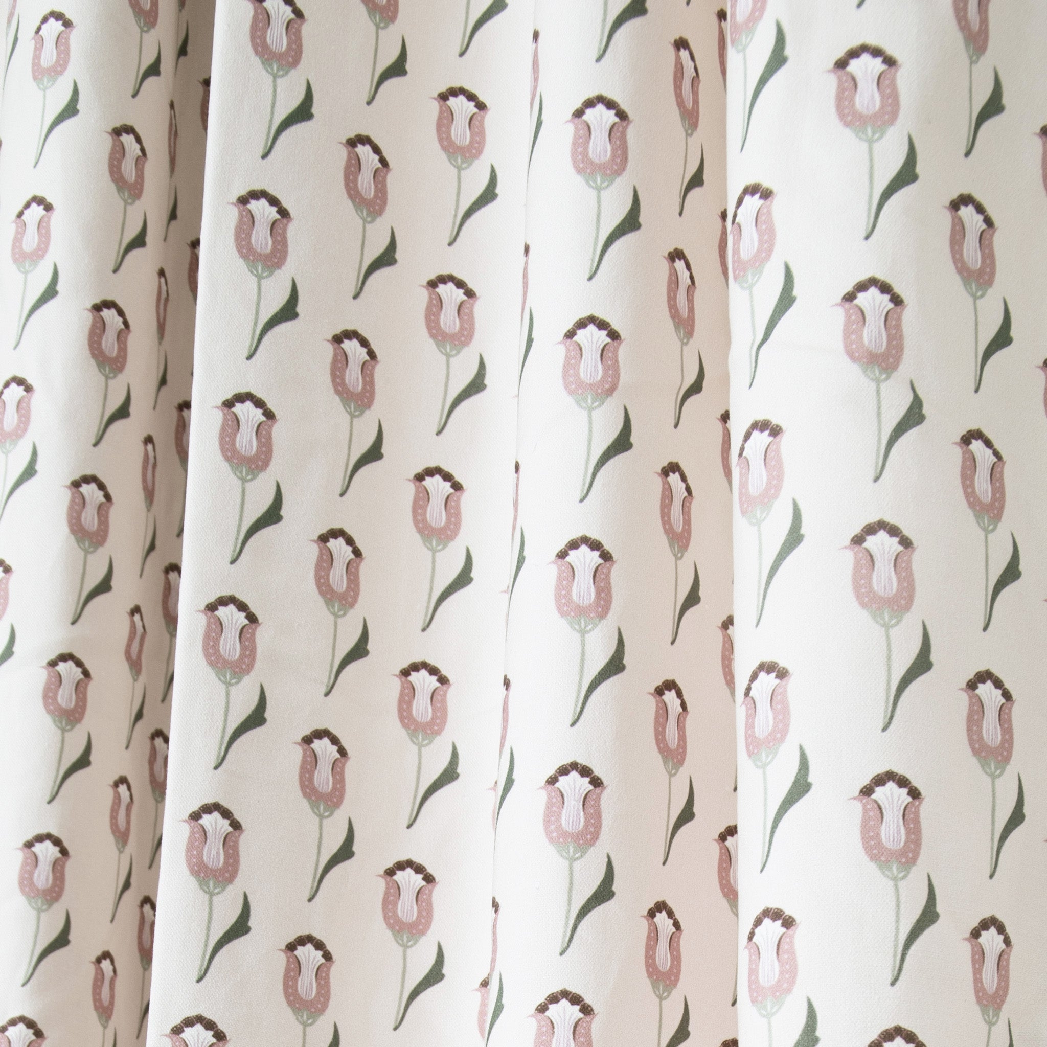 Annabelle Orchid Custom Curtain - Thumbnail 2