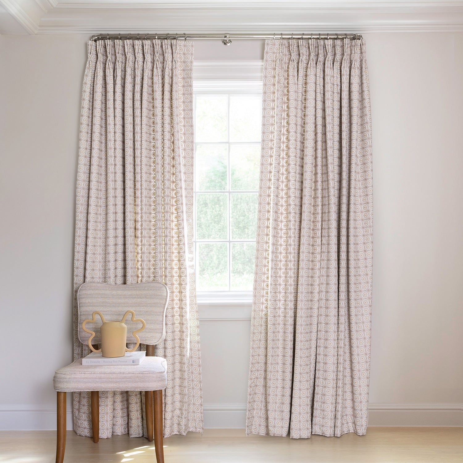 FEATURED: Shown in Pinch Pleat / Blackout