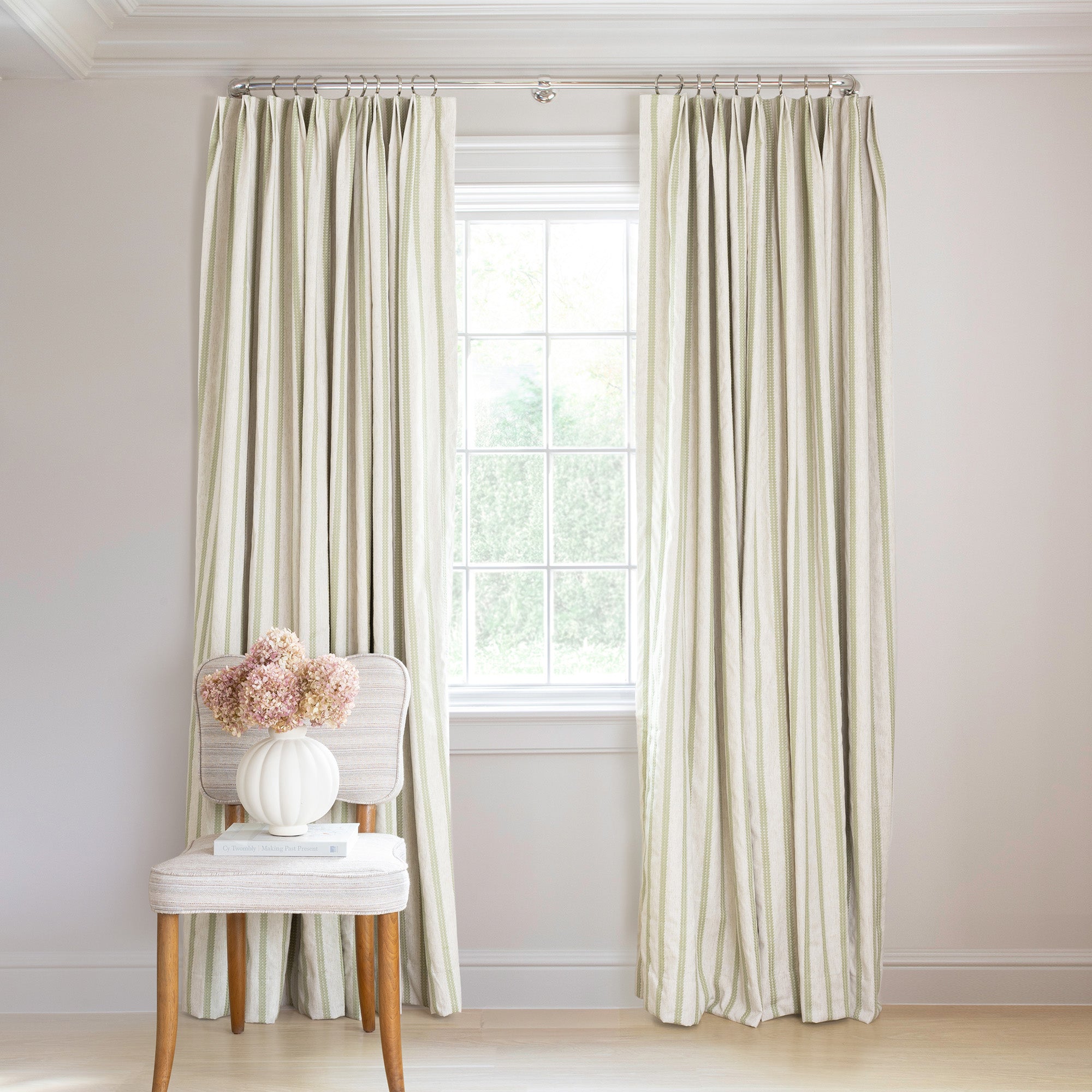 Vivienne Embroidered Custom Curtain