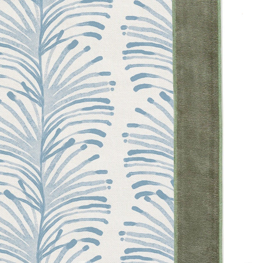 Emma Sky Printed Cotton Curtain