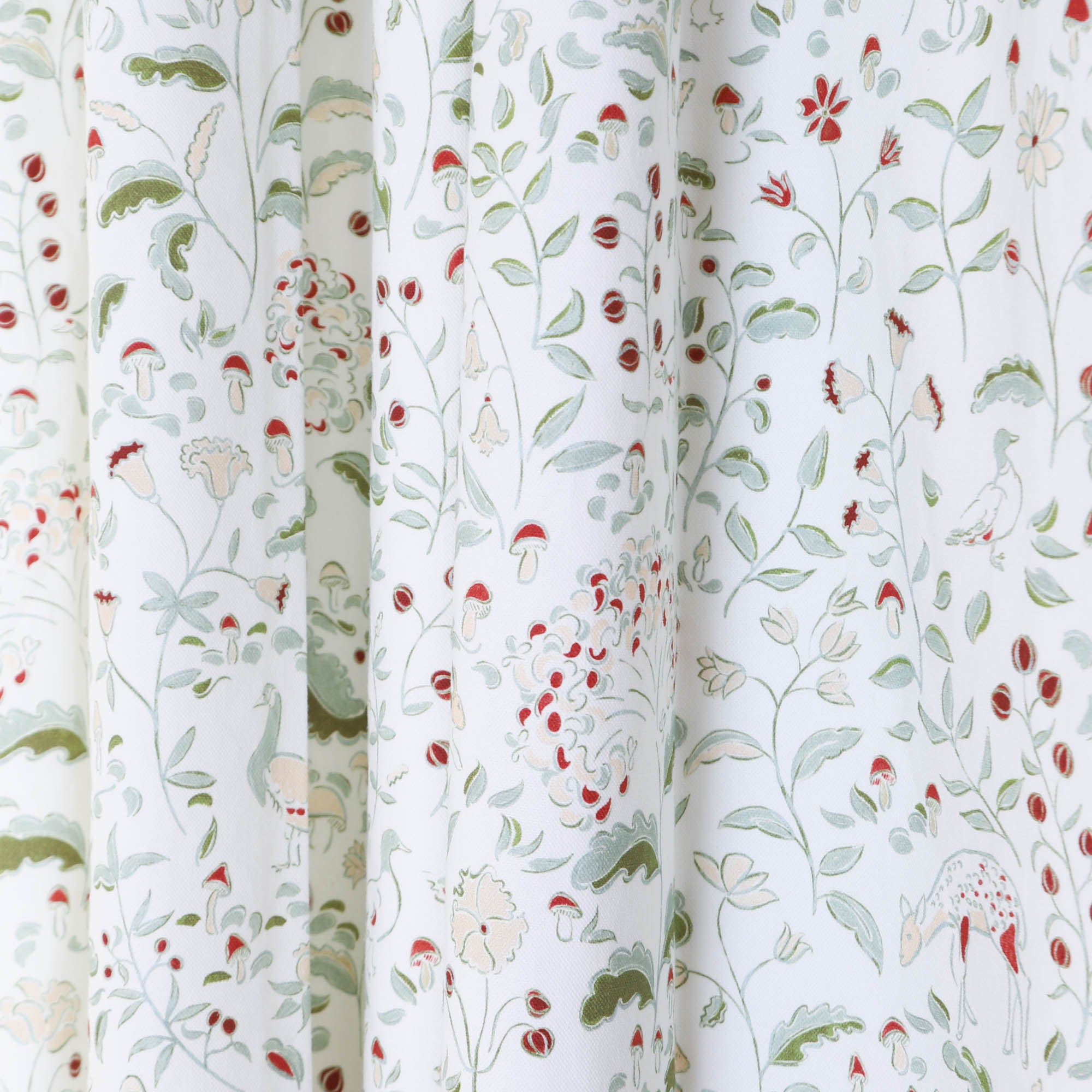 Ruby Moss Custom Curtain Printed Linen - Thumbnail 5