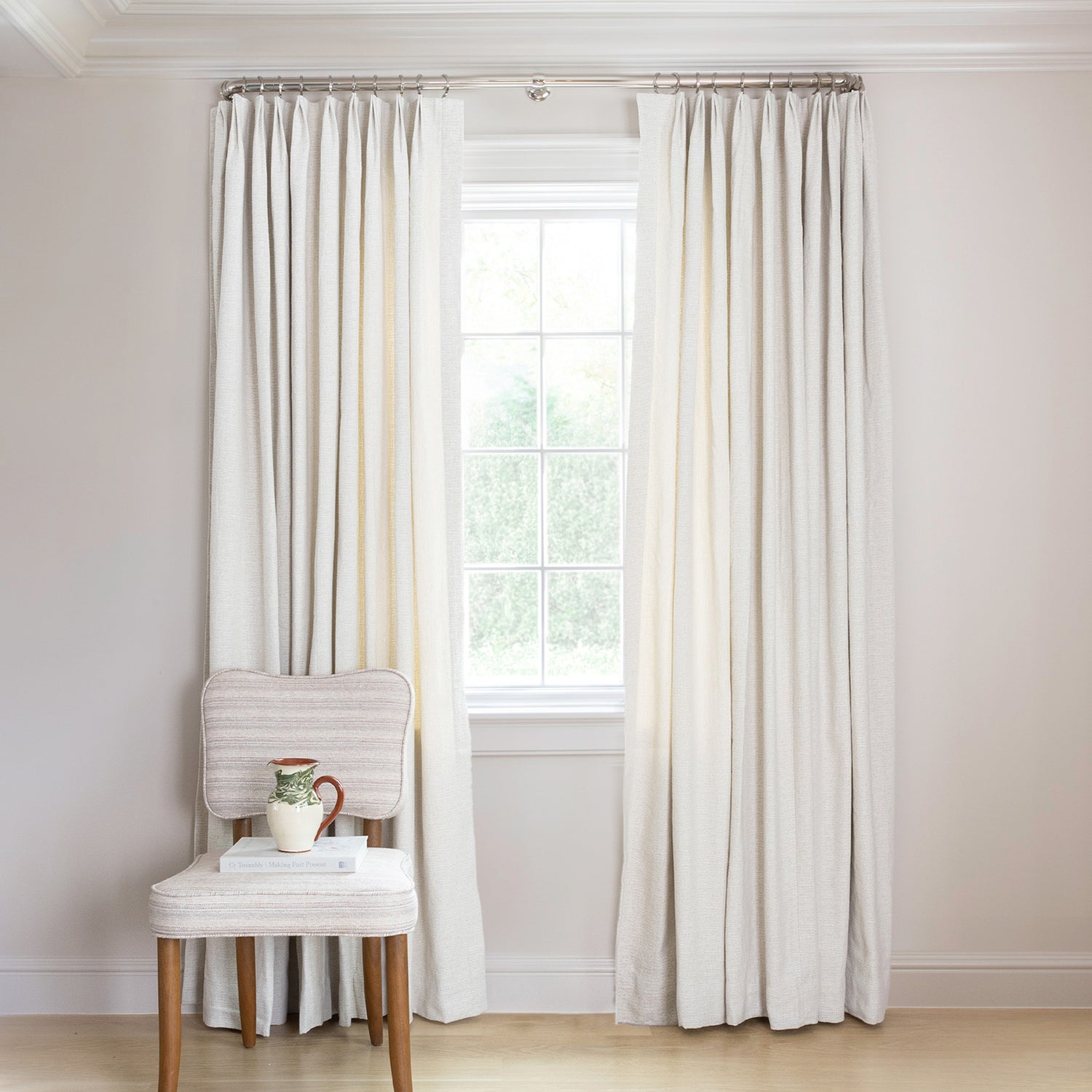 FEATURED: Shown in Tailored Pleat / Blackout