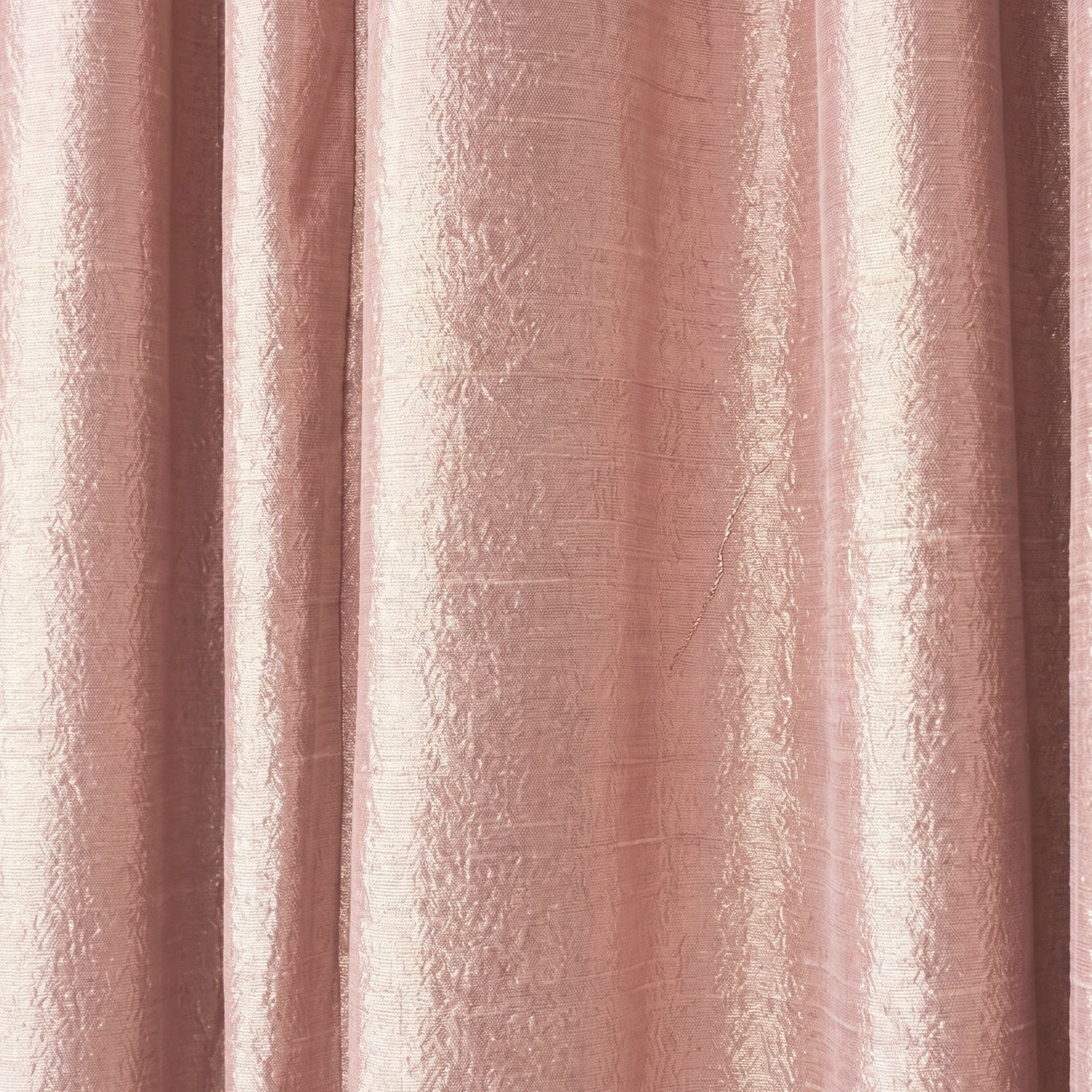 Camelia curtain fabric in soft pink silk with subtle texture, made-to-order, short lead times, manufactured in the USA
