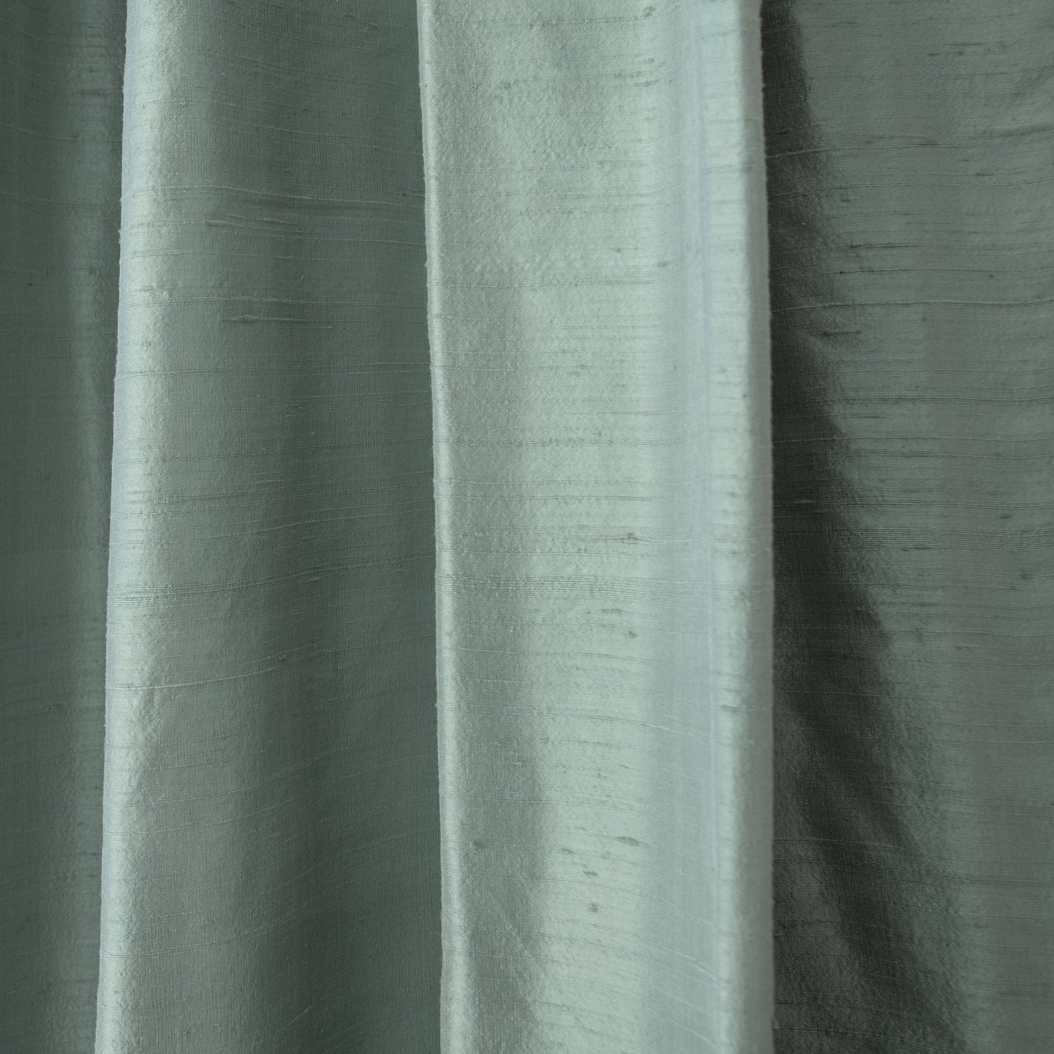 Hemlock fabric in soft green solid silk with subtle texture, made-to-order, short lead times, manufactured in the USA