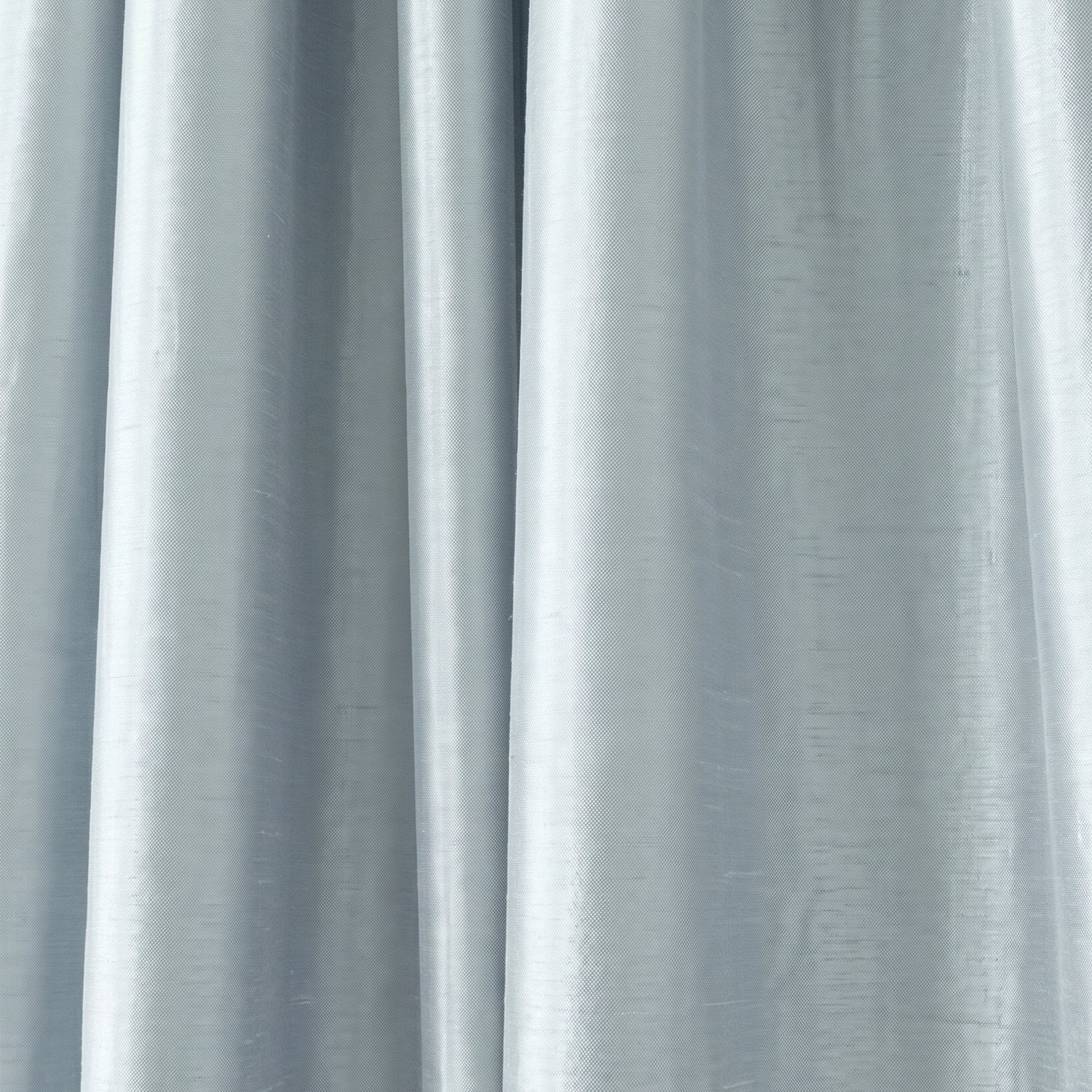 Slate curtain fabric in smooth solid silk with subtle sheen, made-to-order, short lead times, manufactured in the USA