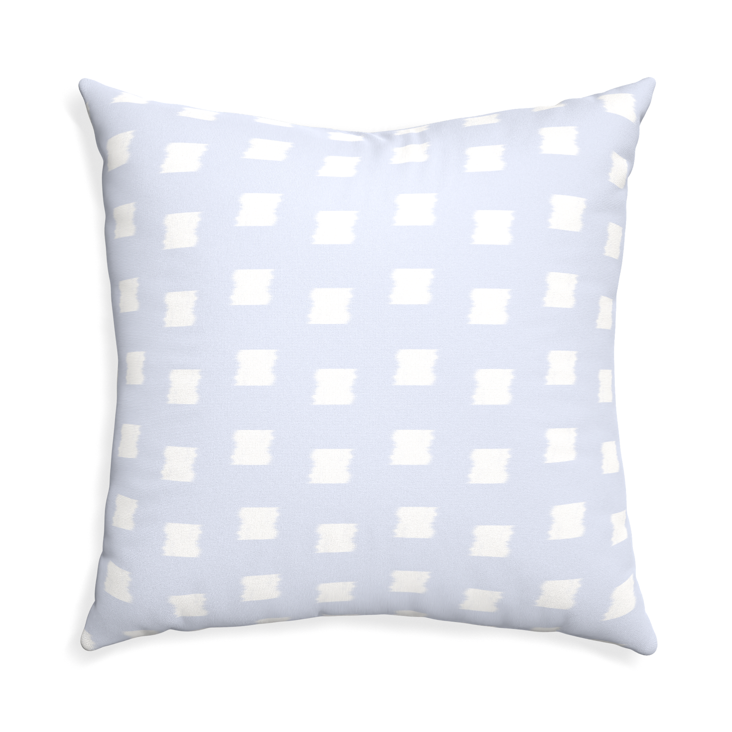 Euro-sham denton custom pillow with none on white background