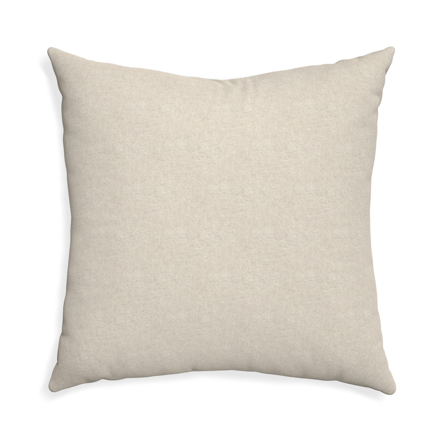 Euro-sham oat custom pillow with none on white background