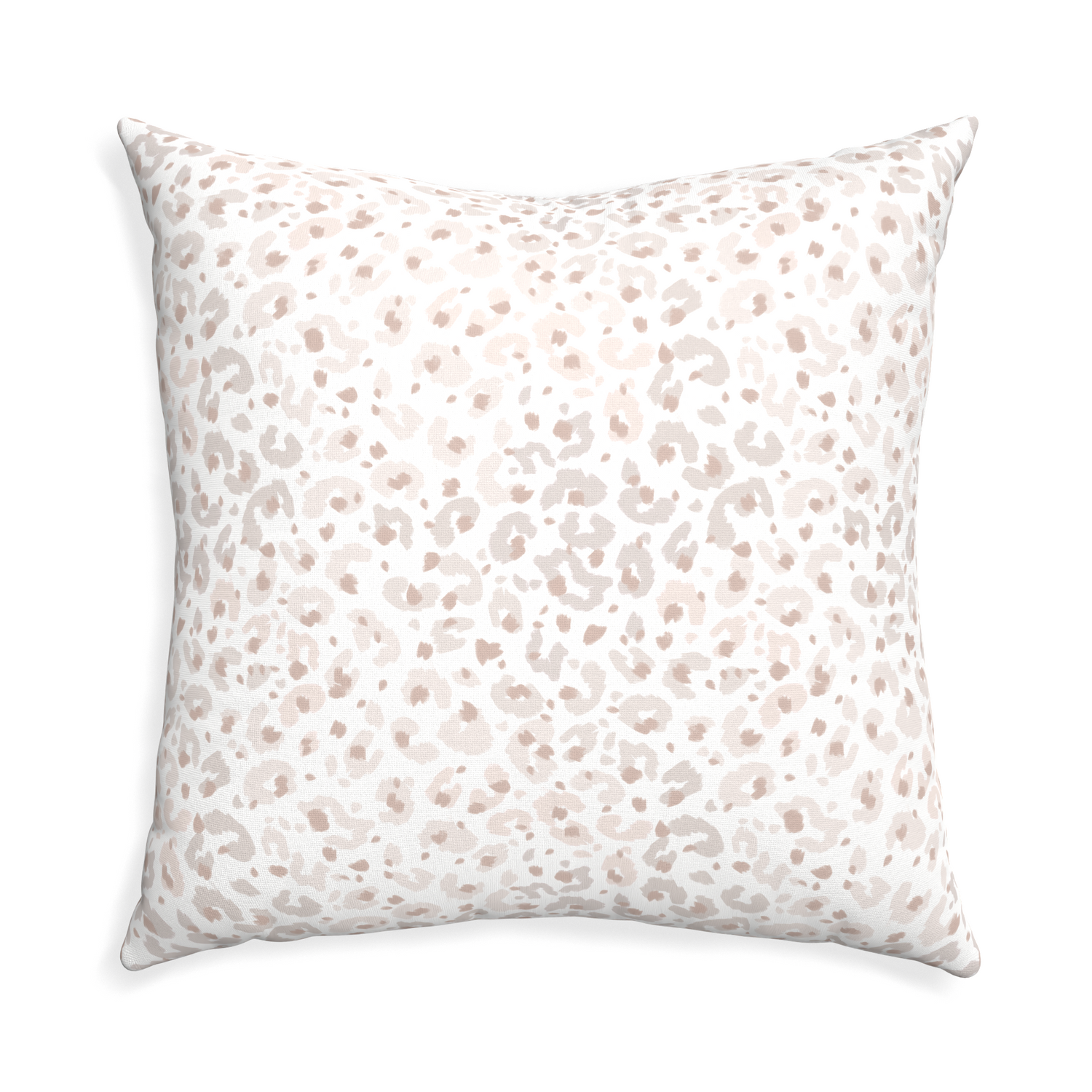 Euro-sham rosie custom pillow with none on white background
