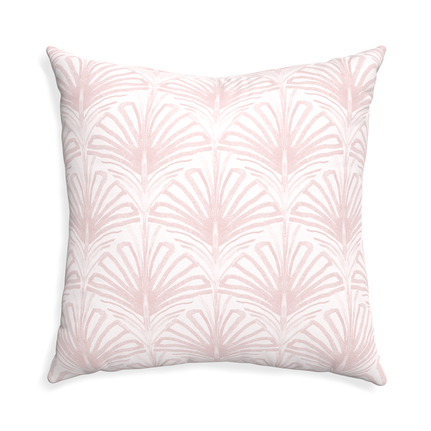 Euro-sham suzy rose custom pillow with none on white background