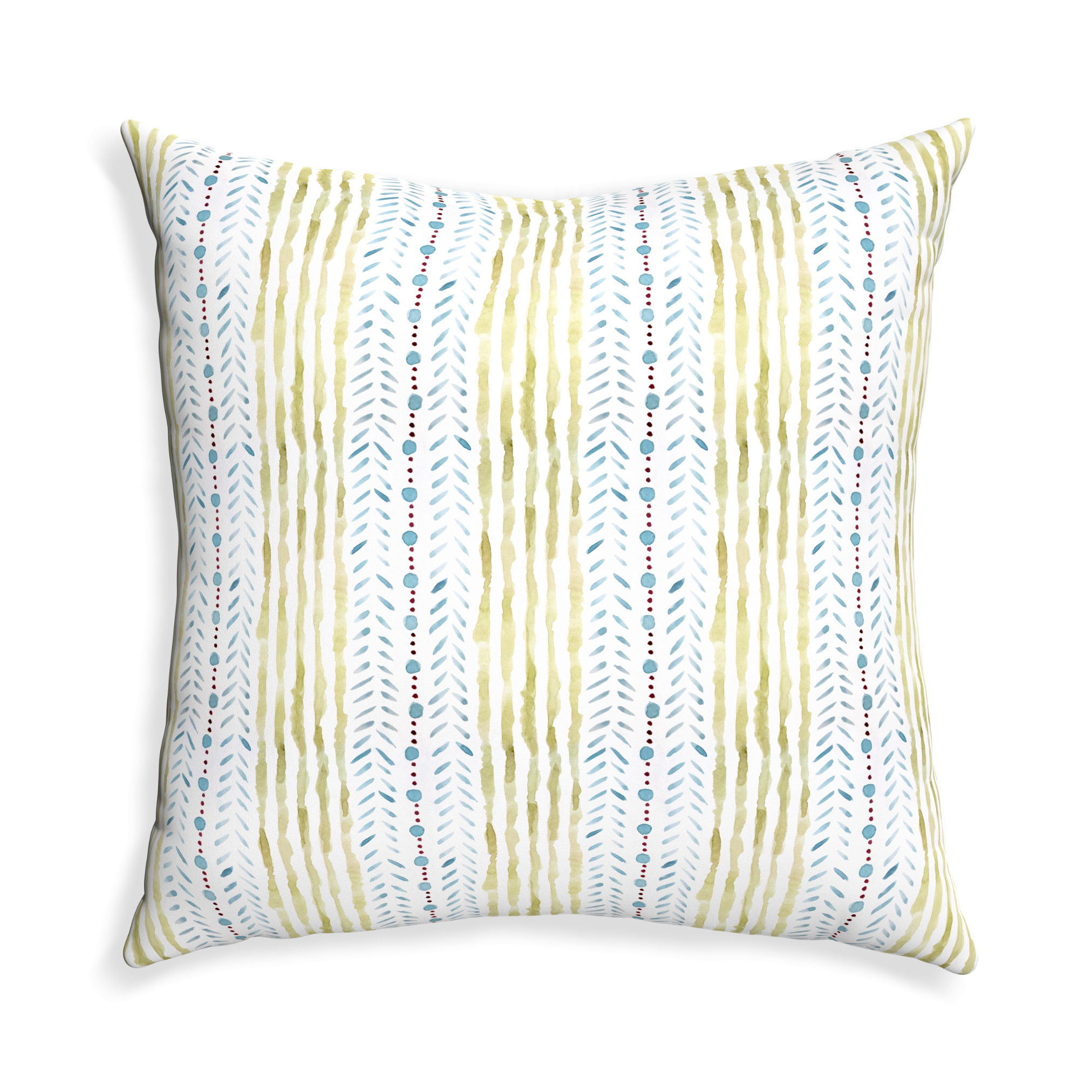 Pillow Printed Cotton Julia Blue Custom - Thumbnail 3