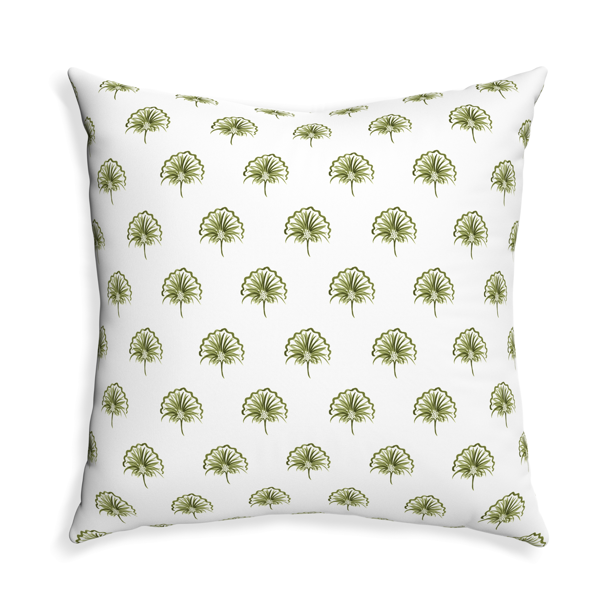 Penelope Moss Printed Cotton Pillow - Thumbnail 3
