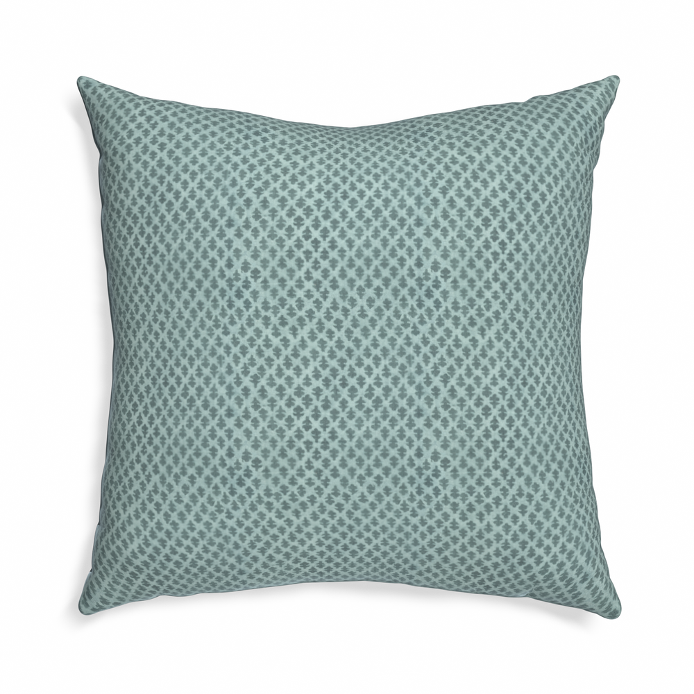 Euro-sham quinn baltic custom pillow with n on white background