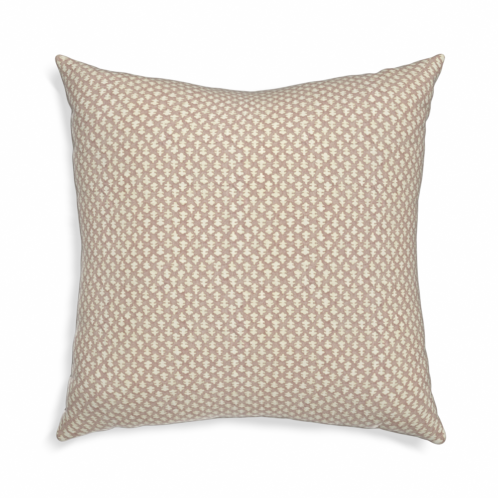 Euro-sham quinn mushroom custom pillow with n on white background