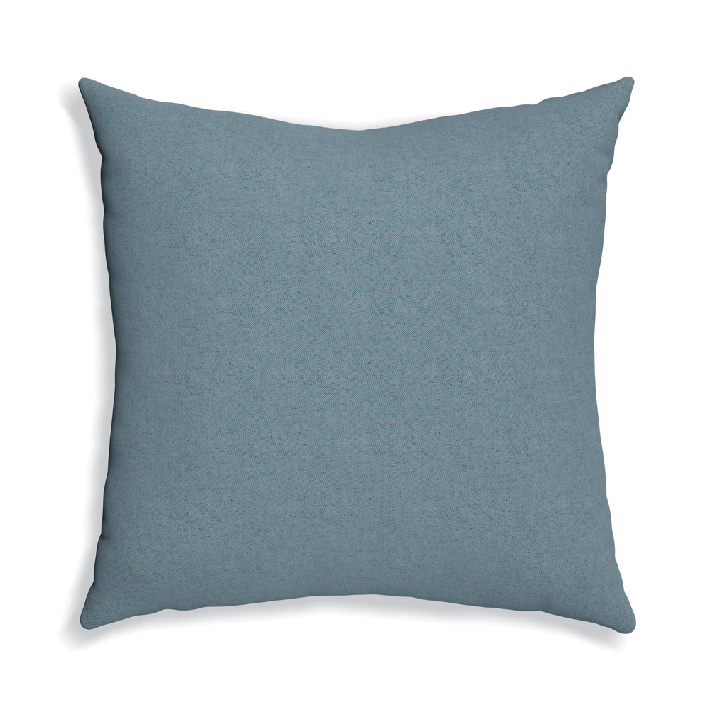 Euro-sham harbor custom pillow with n on white background