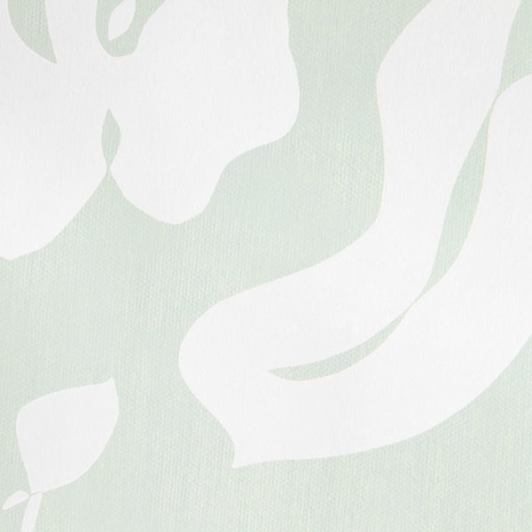 Wallpaper Hermod mint grey