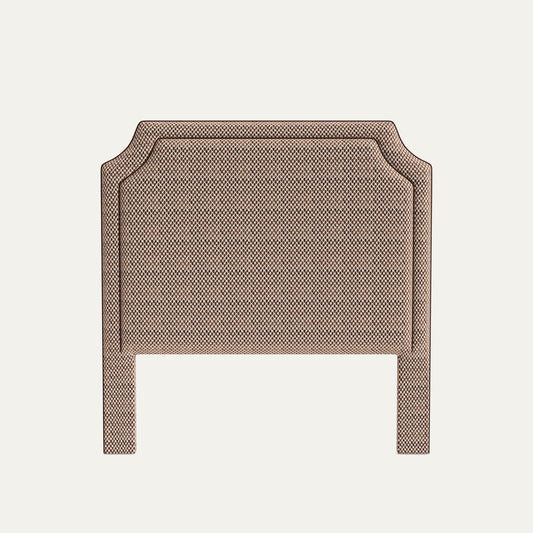 FEATURED: Shown in Queen / 4" Channel / Walnut Velvet Welt
