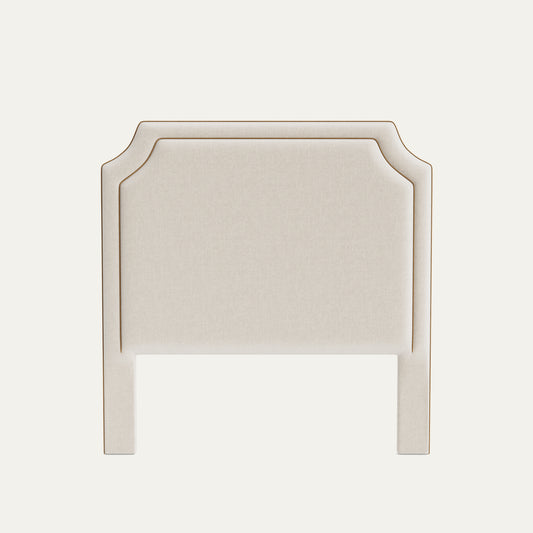 FEATURED: Shown in Queen / 4" Channel / Camel Velvet Welt
