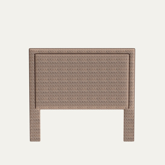 FEATURED: Shown in Queen / 4" Channel / Walnut Velvet Welt