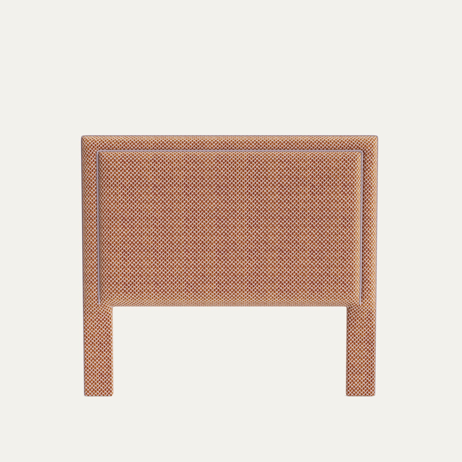 FEATURED: Shown in Queen / 4" Channel / Rose Velvet Welt