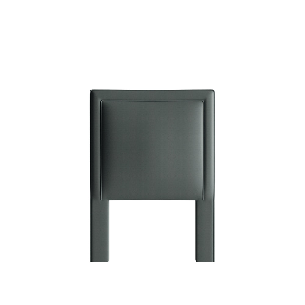 Twin baltic velvet custom on white background