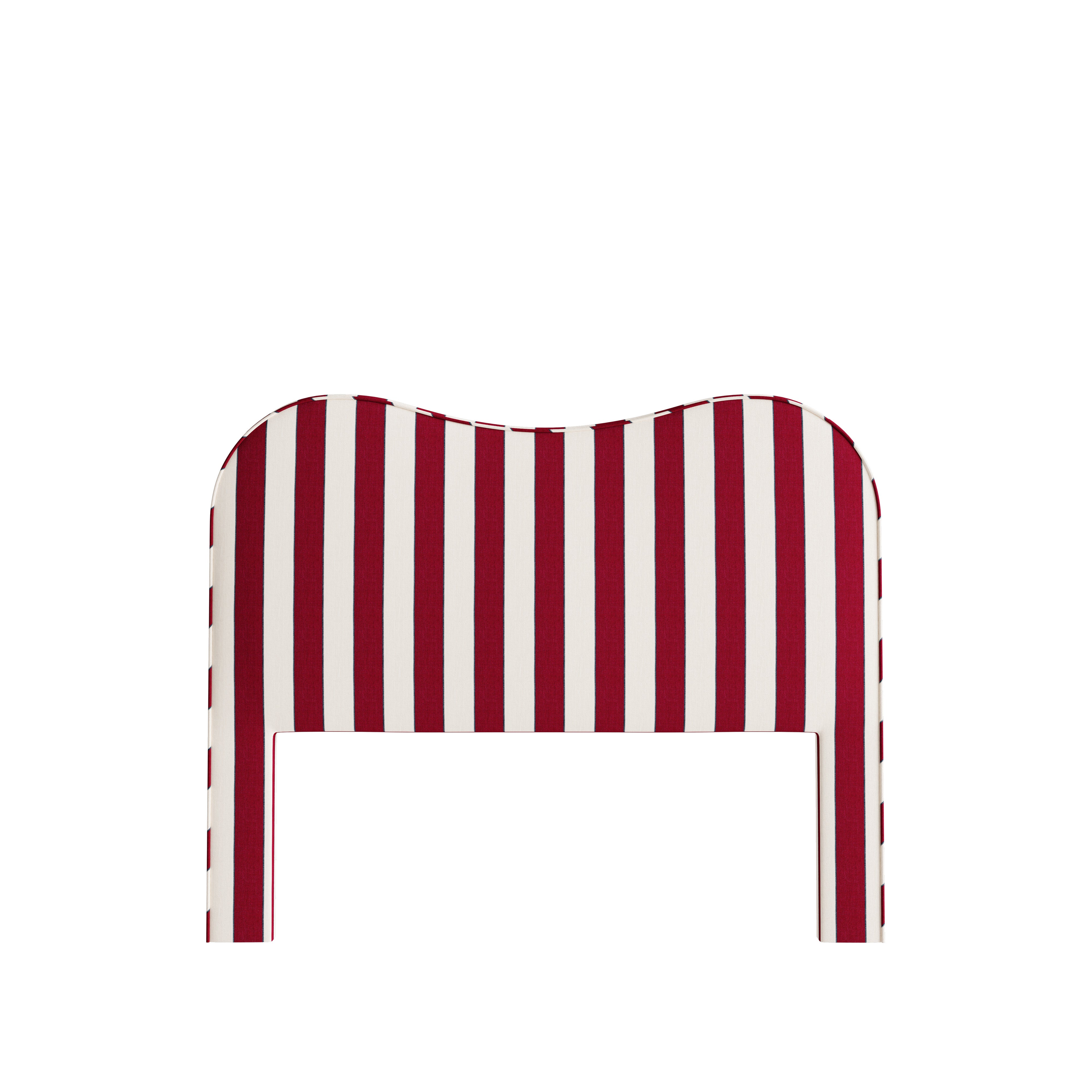 Florence Bordeaux Custom Hudson Headboard - Thumbnail 3