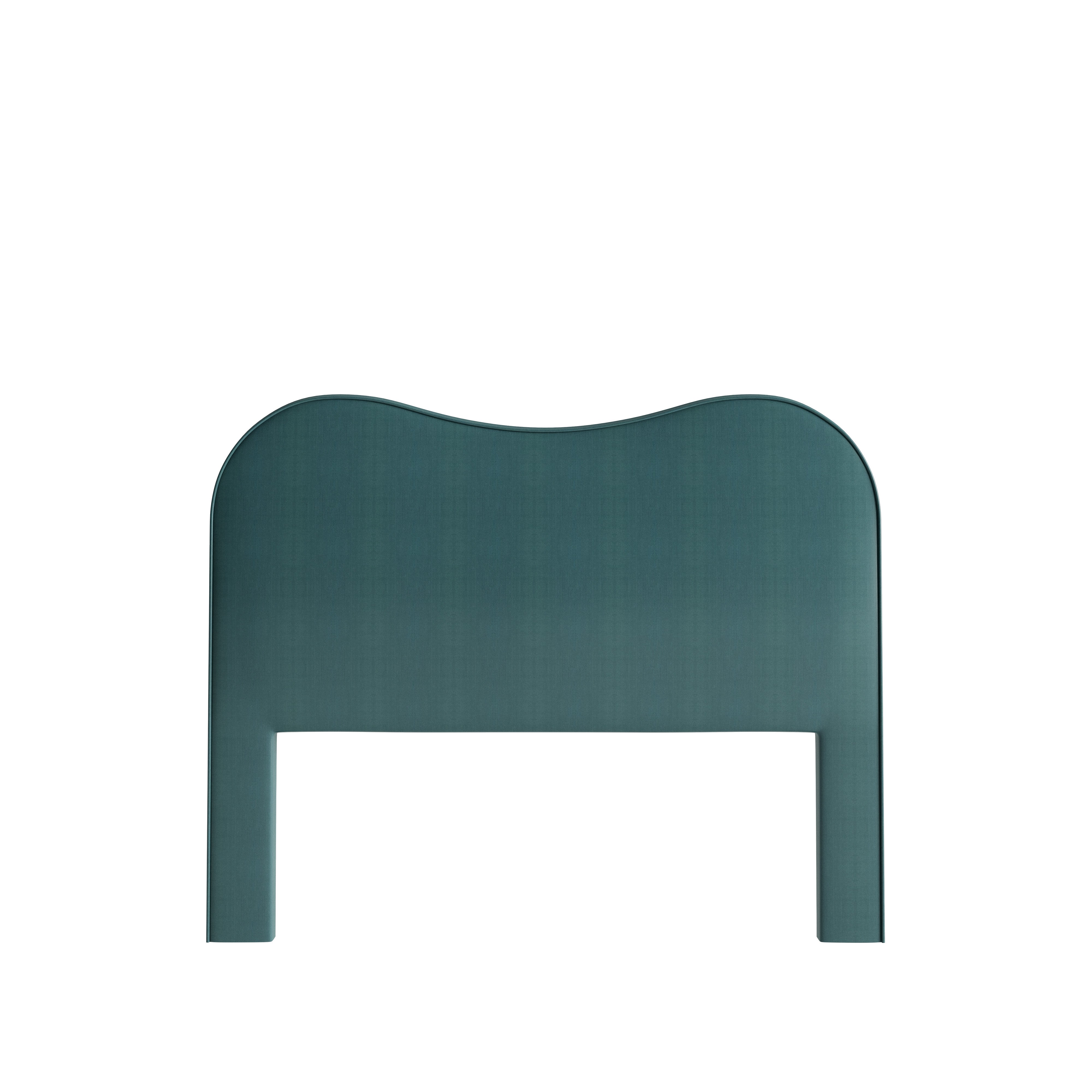 Hudson Headboard in Solid Velvet - Thumbnail 5