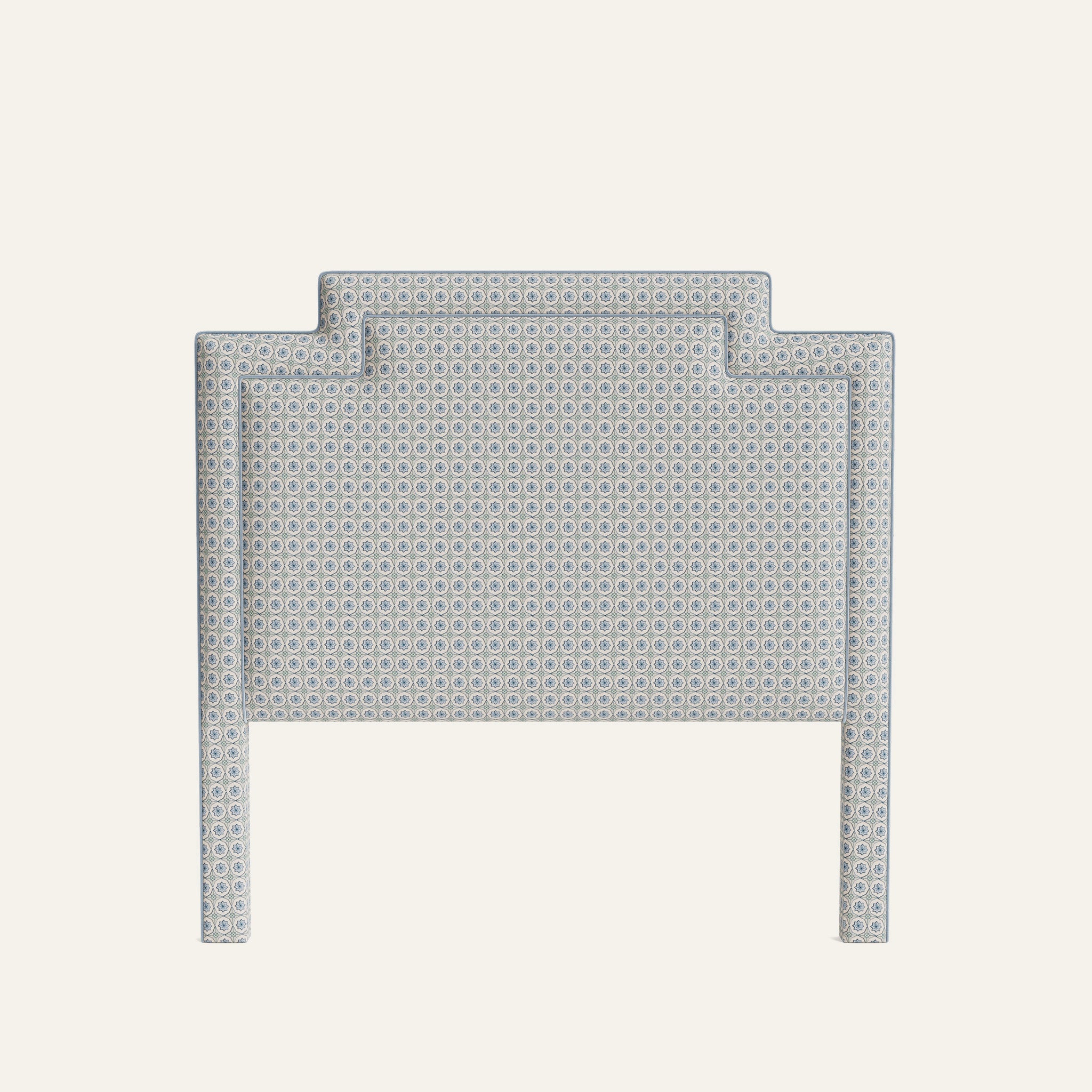 FEATURED: Shown in Queen / Sky Velvet Welt