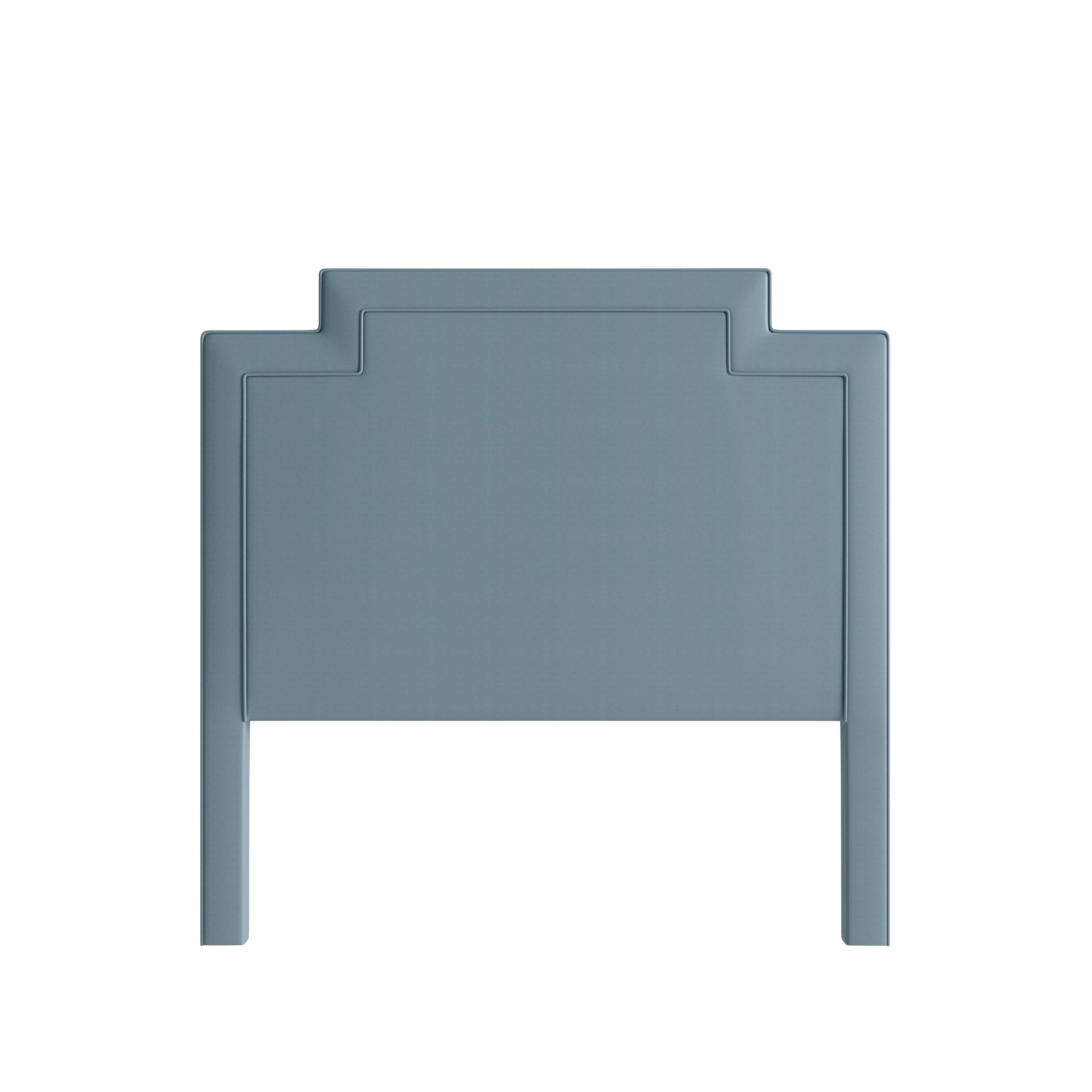 Peacock Velvet Custom James Headboard - Thumbnail 2