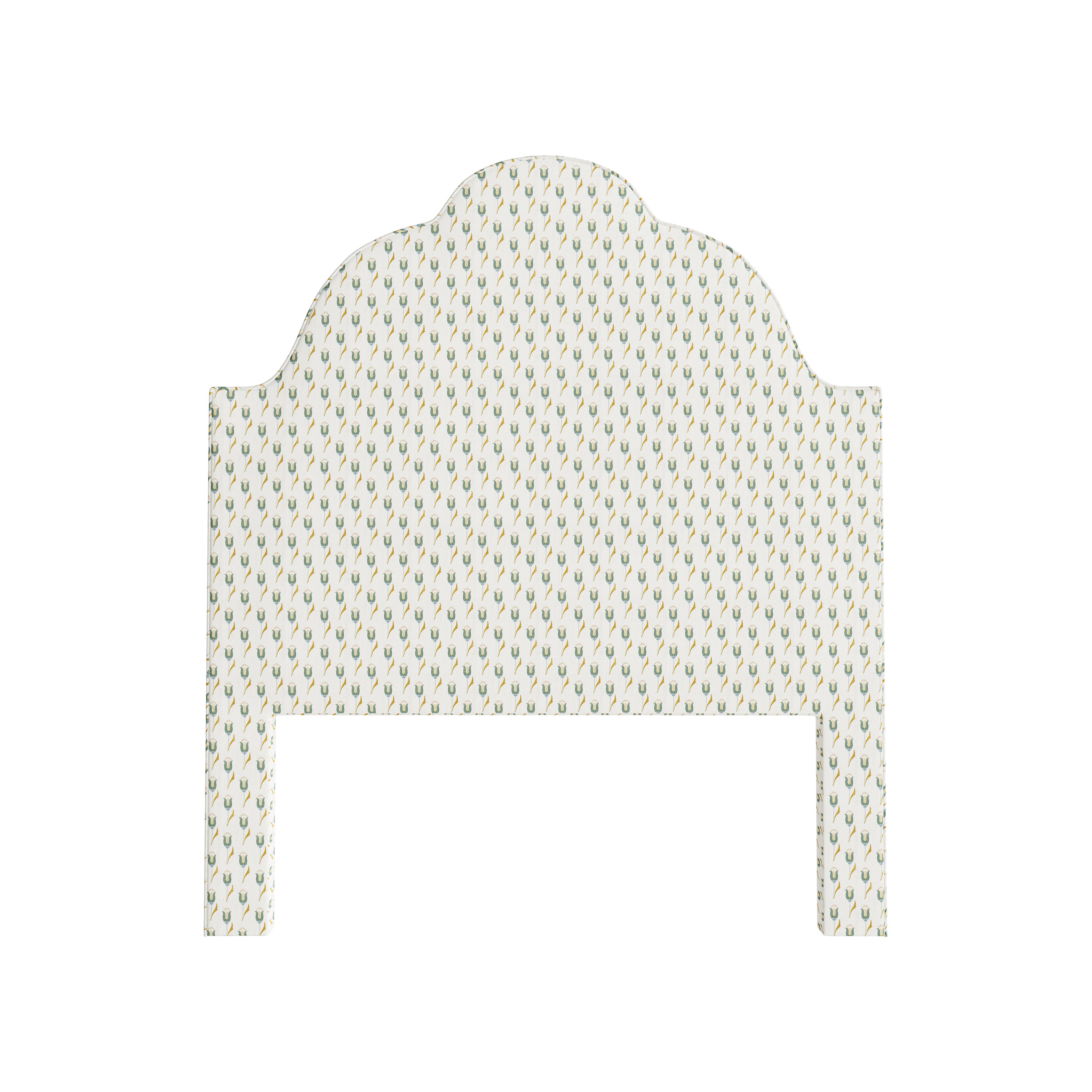 Annabelle Peacock Custom Regina Headboard