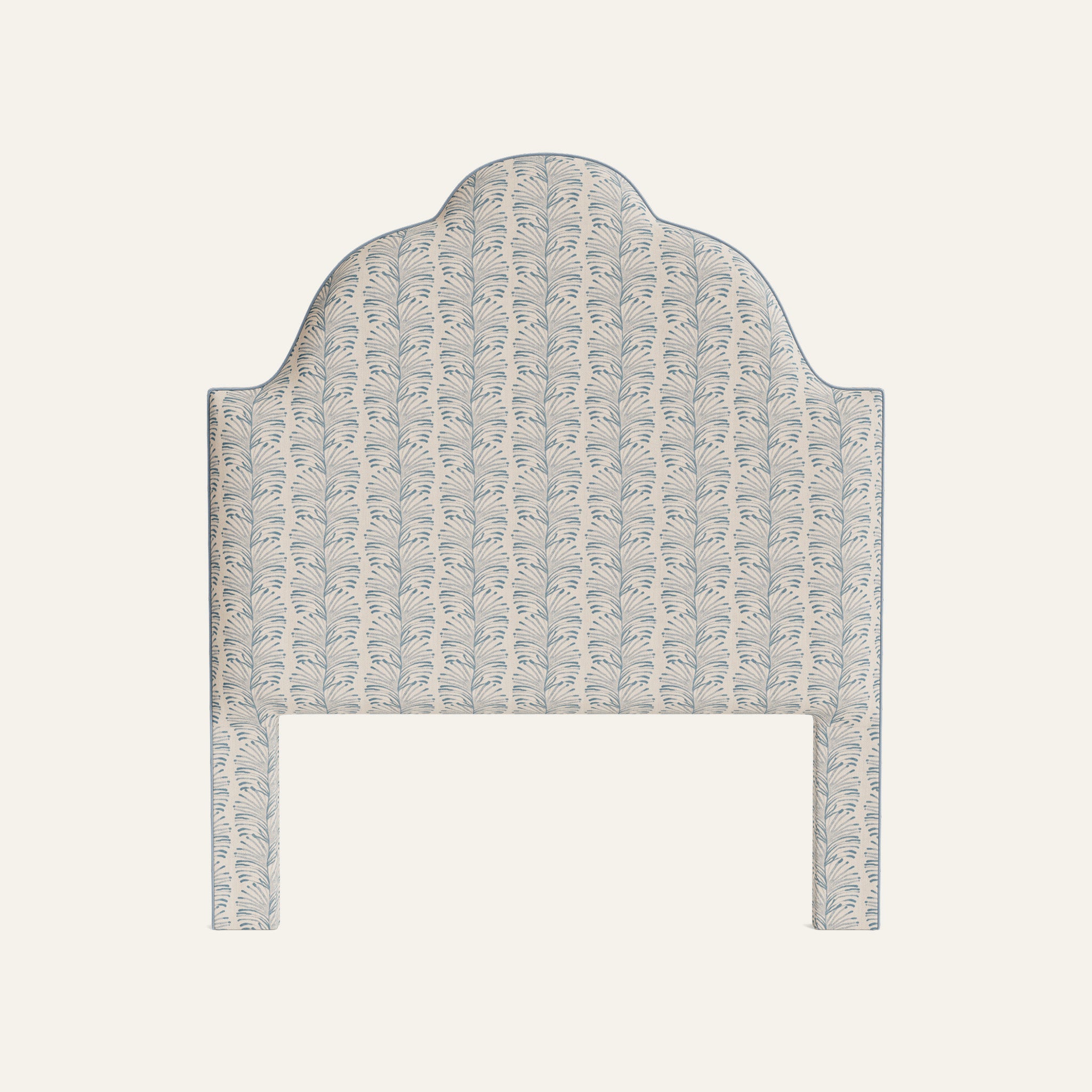 FEATURED: Shown in Queen / Sky Velvet Welt