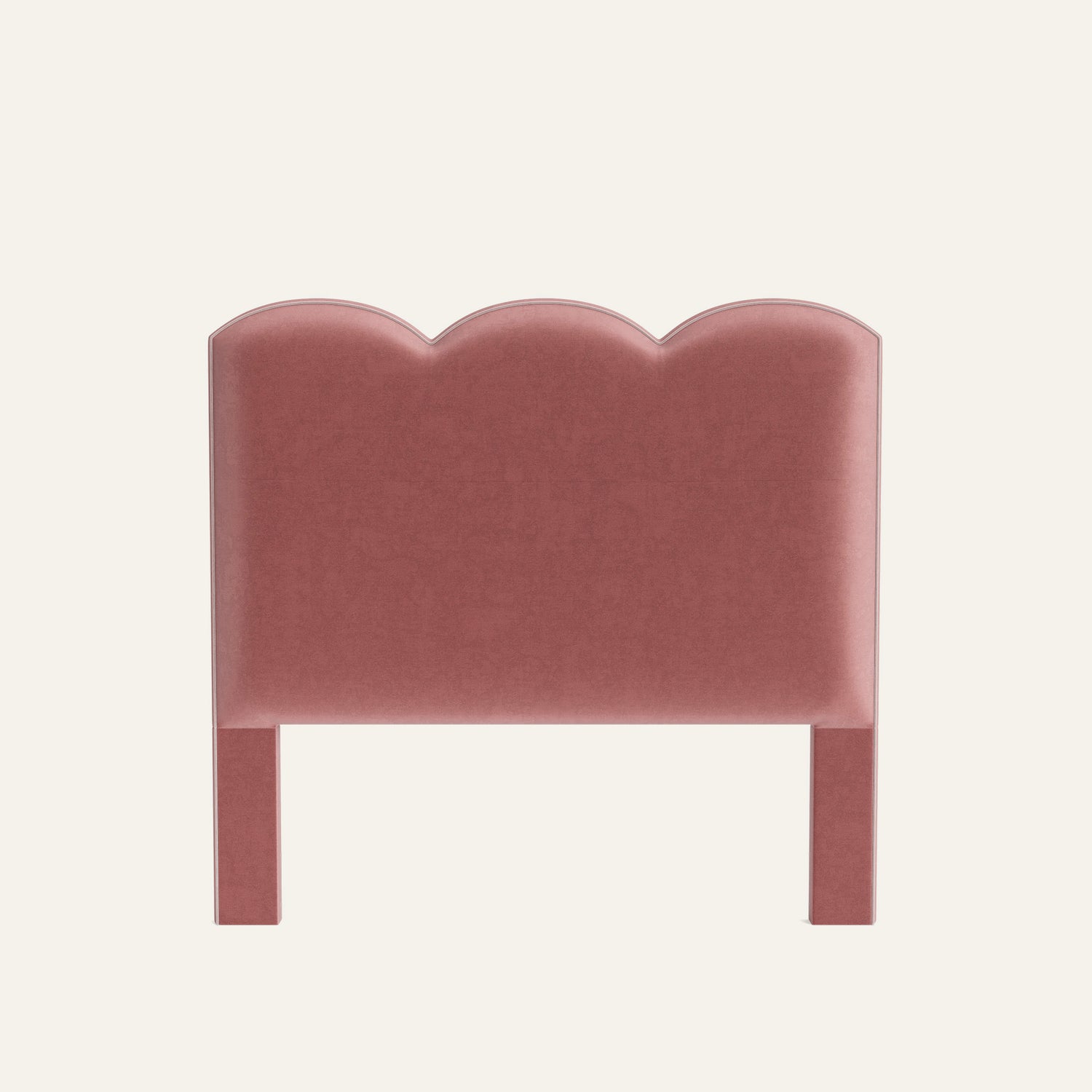 FEATURED: Shown in Queen / Rose Velvet Welt