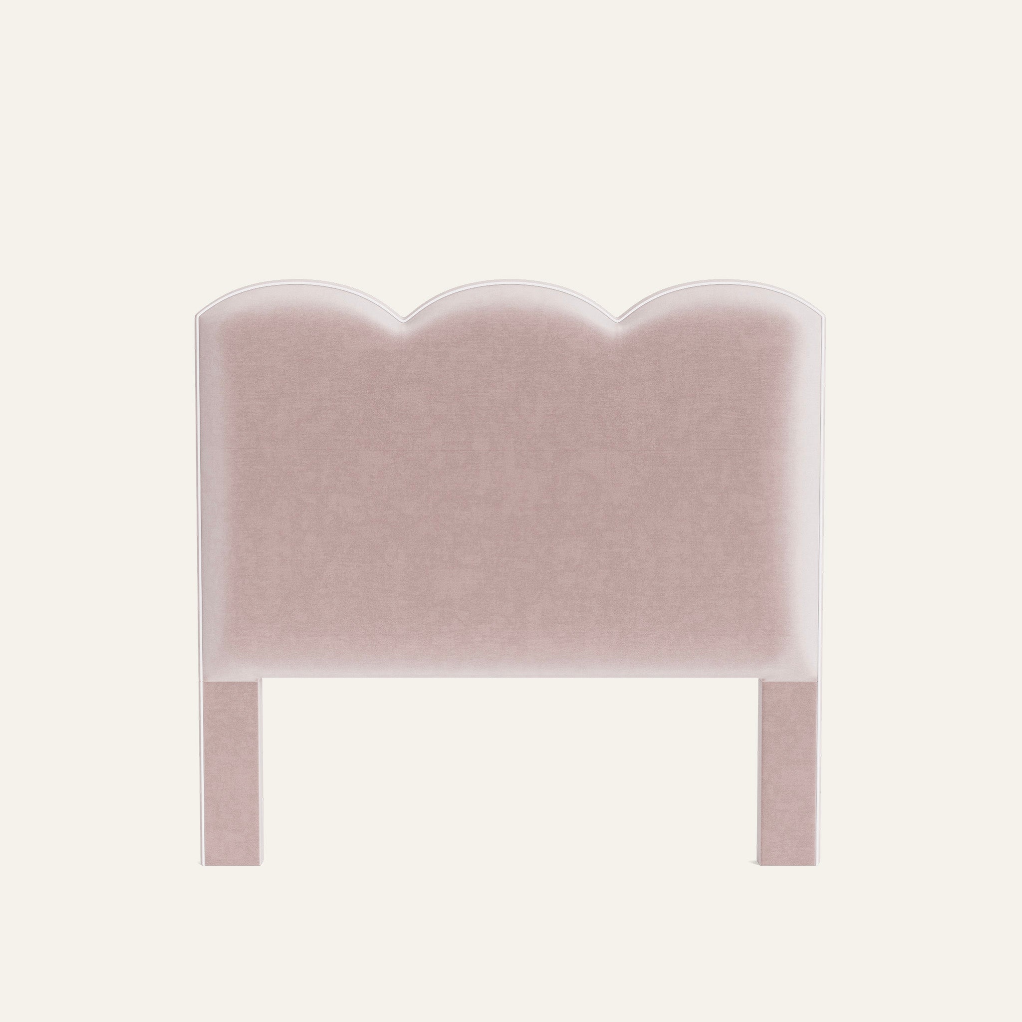 Theodora Custom Headboard in Solid Velvet - Thumbnail 2