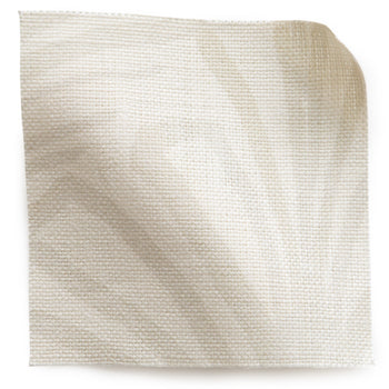 Beige Palm Printed Linen Swatch