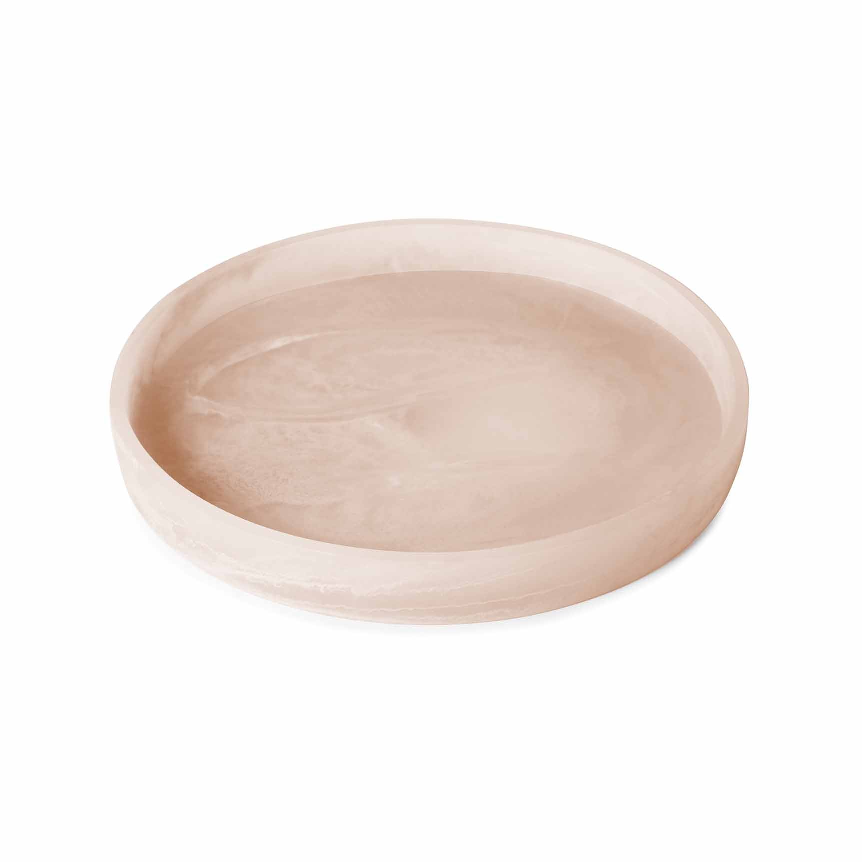 pale pink resin tray 