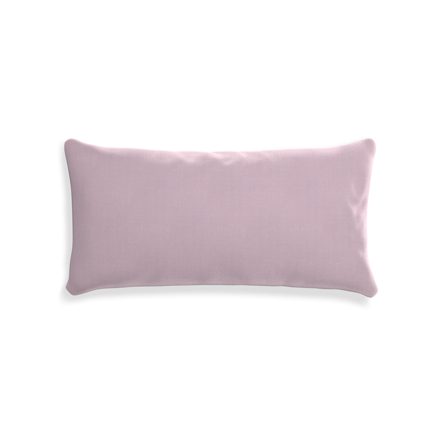Midi-lumbar lilac velvet custom lilacpillow with none on white background