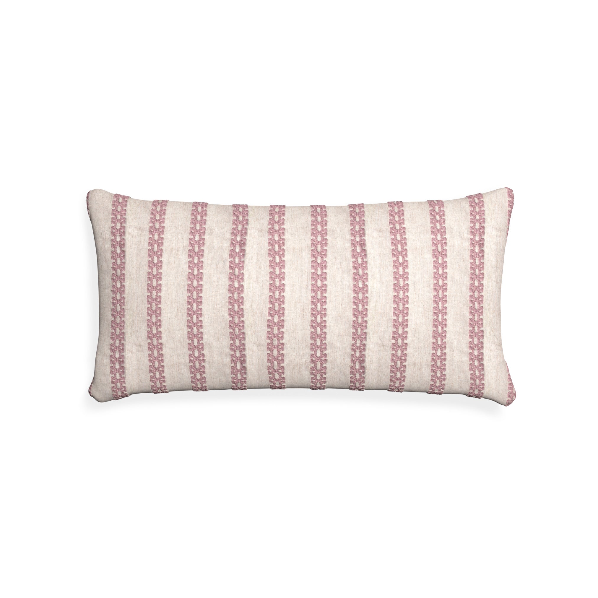 Pillow Embroidered Lilith Orchid - Thumbnail 4