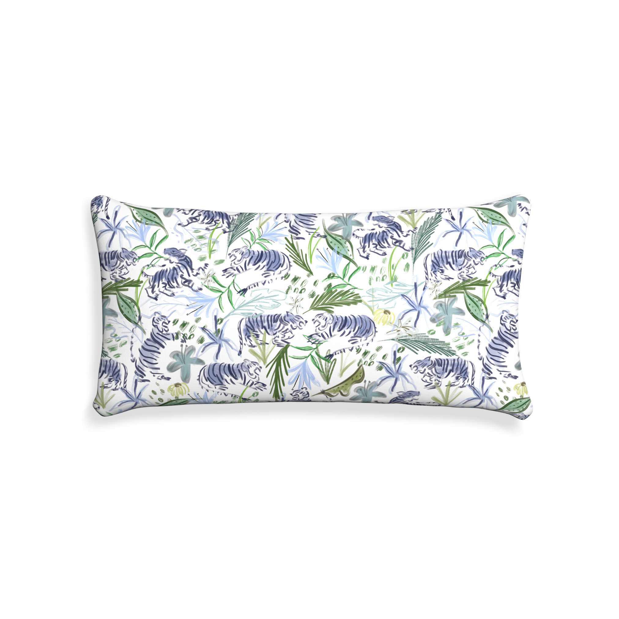 Pillow Printed Cotton Frida Green - Thumbnail 5