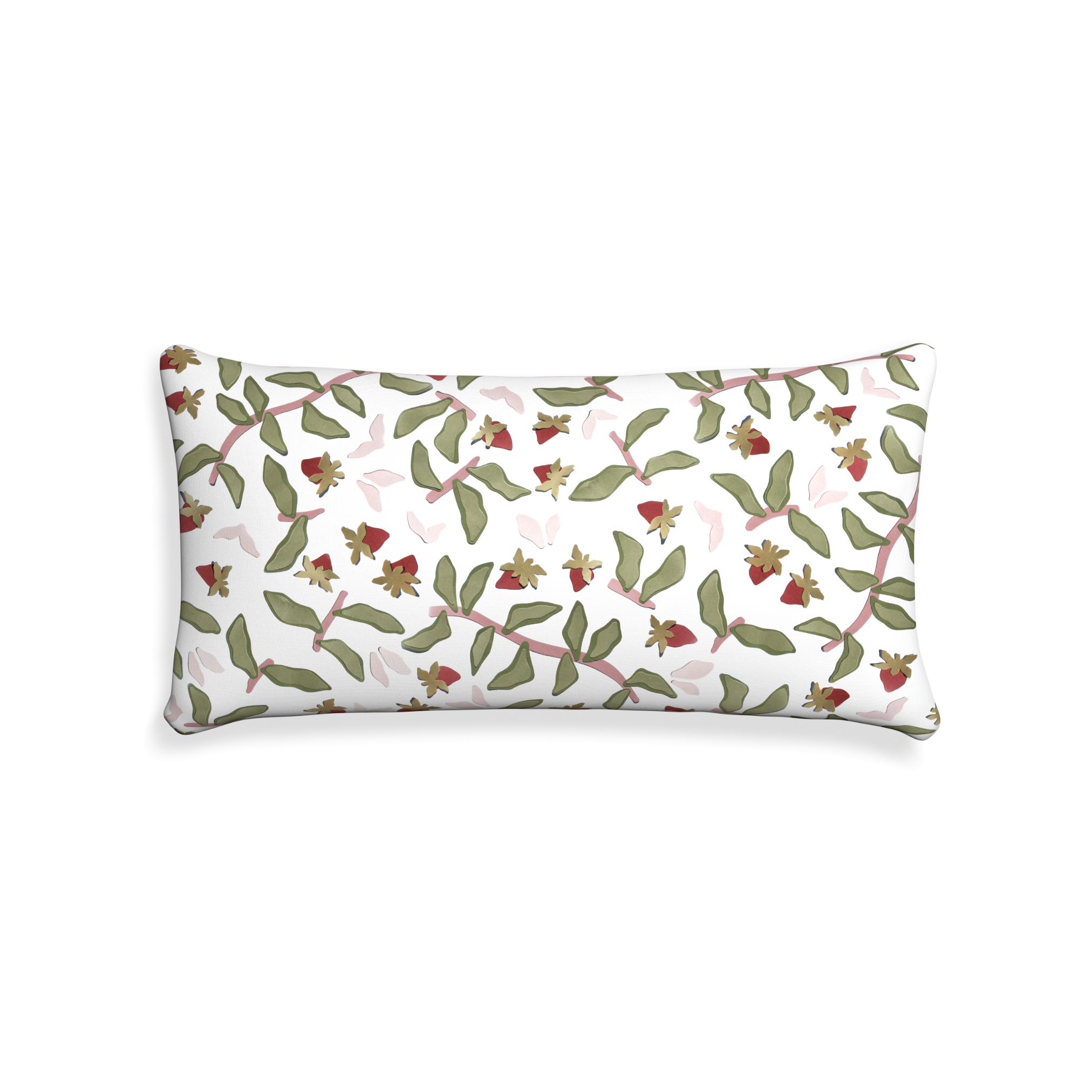 Nellie Printed Cotton Pillow - Thumbnail 4
