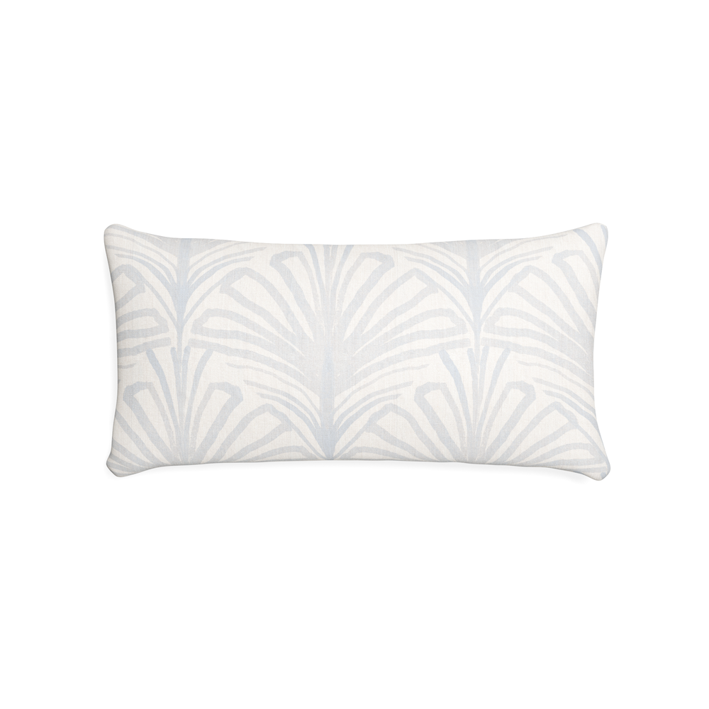 Midi-lumbar suzy sky custom sky blue palmpillow with n on white background
