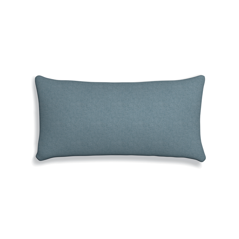 Midi-lumbar harbor custom pillow with n on white background