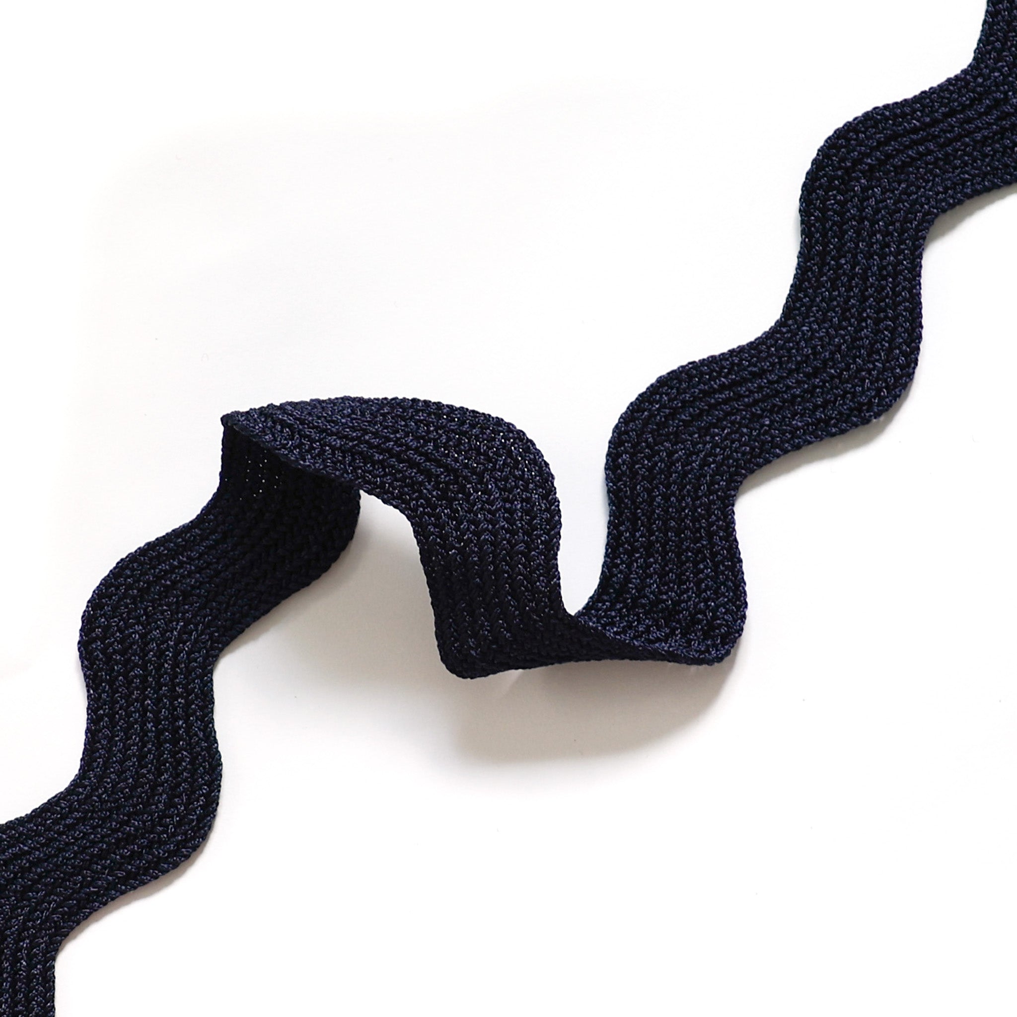 Navy Rick Rack Sample | Pepper Home