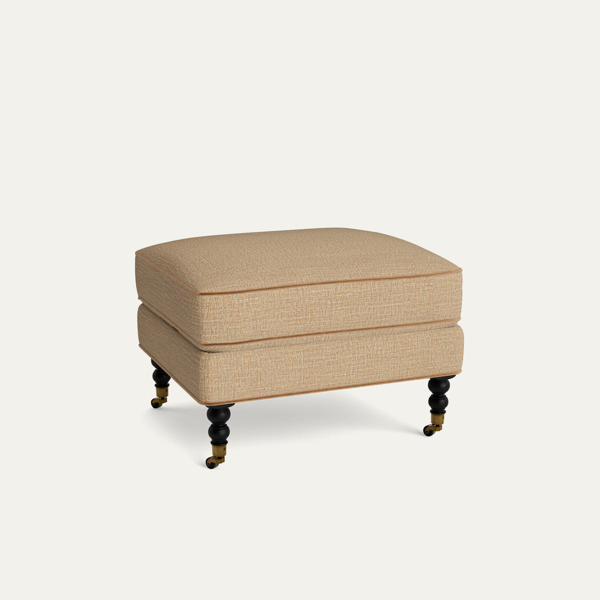 FEATURED: Shown with Ebony / Camel Velvet Welt