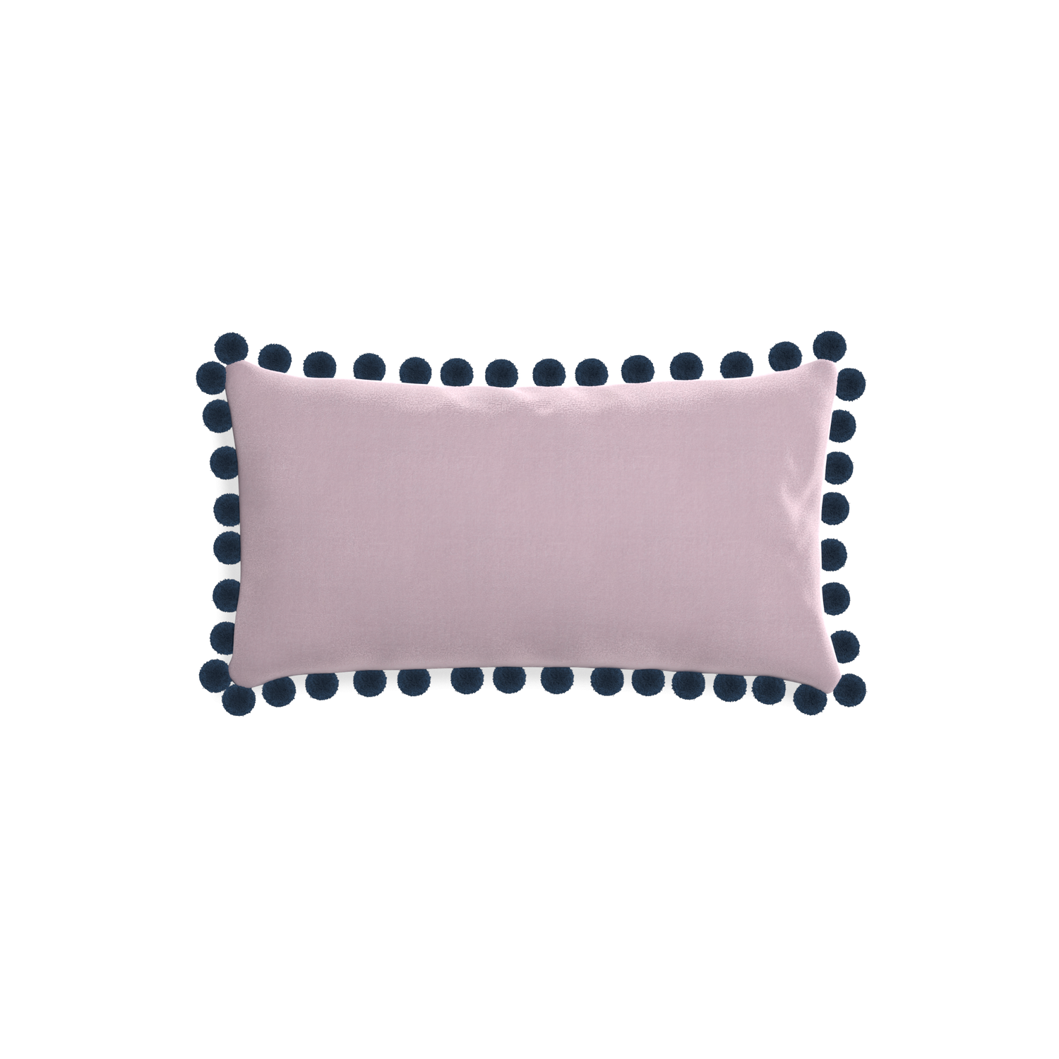 Petite-lumbar lilac velvet custom lilacpillow with c on white background