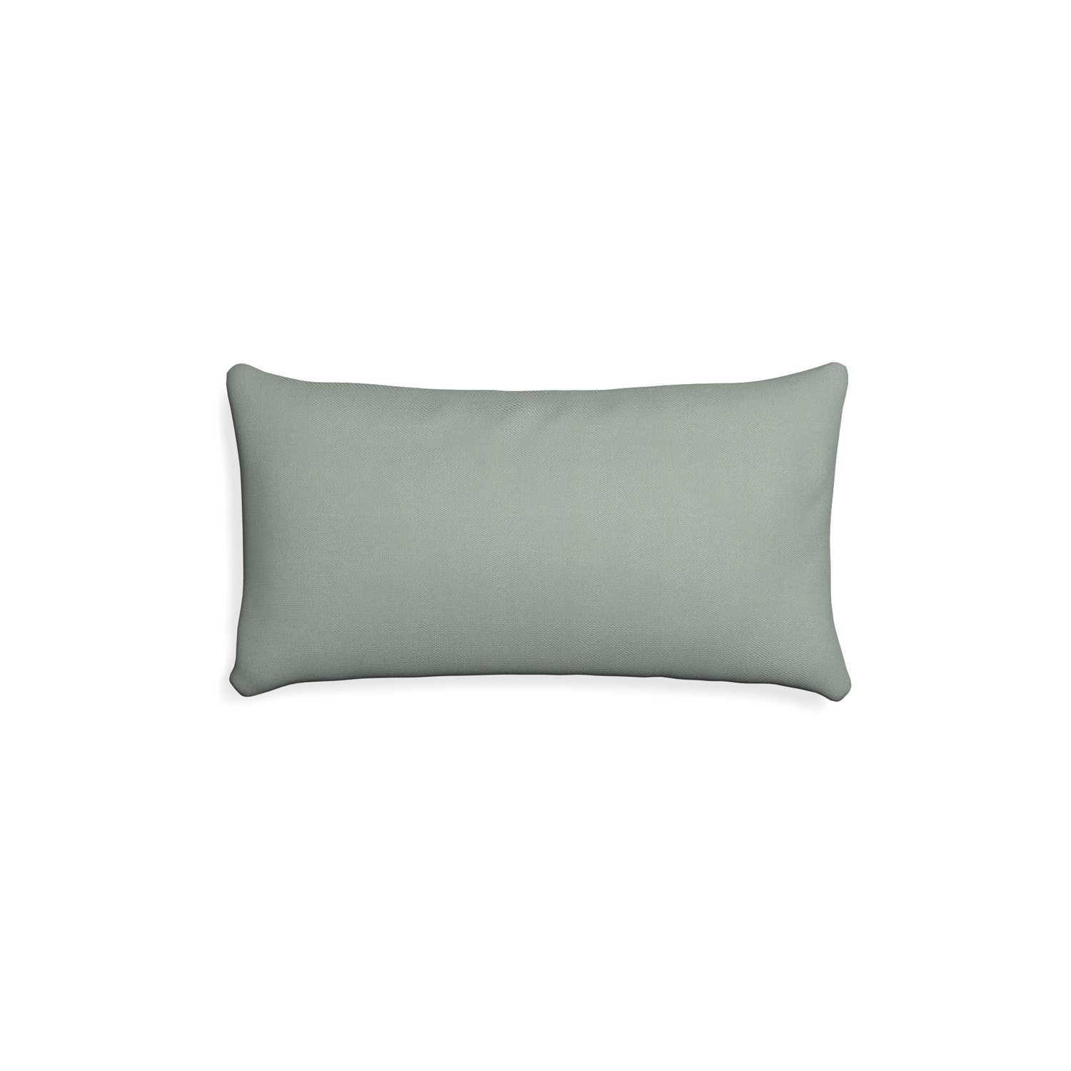 Petite-lumbar sage custom sage green cottonpillow with none on white background