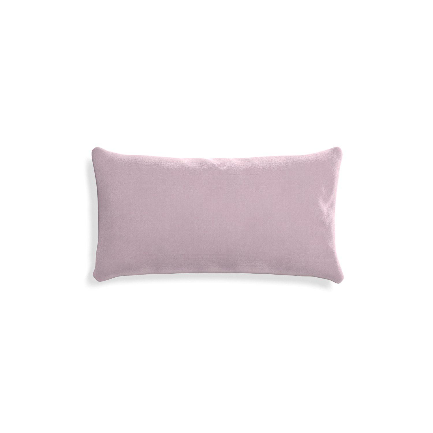 rectangle lilac velvet pillow