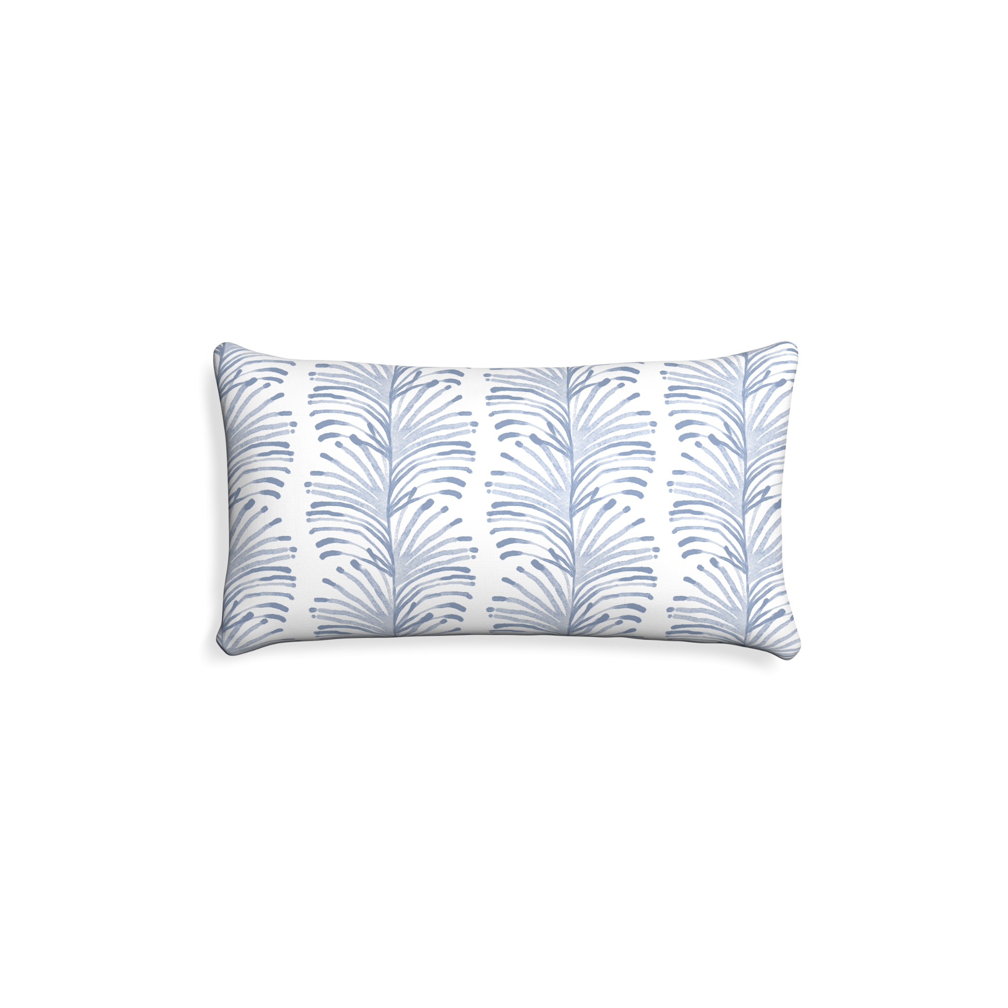 Emma Sky Botanical Stripe Printed Cotton Pillow - Thumbnail 3