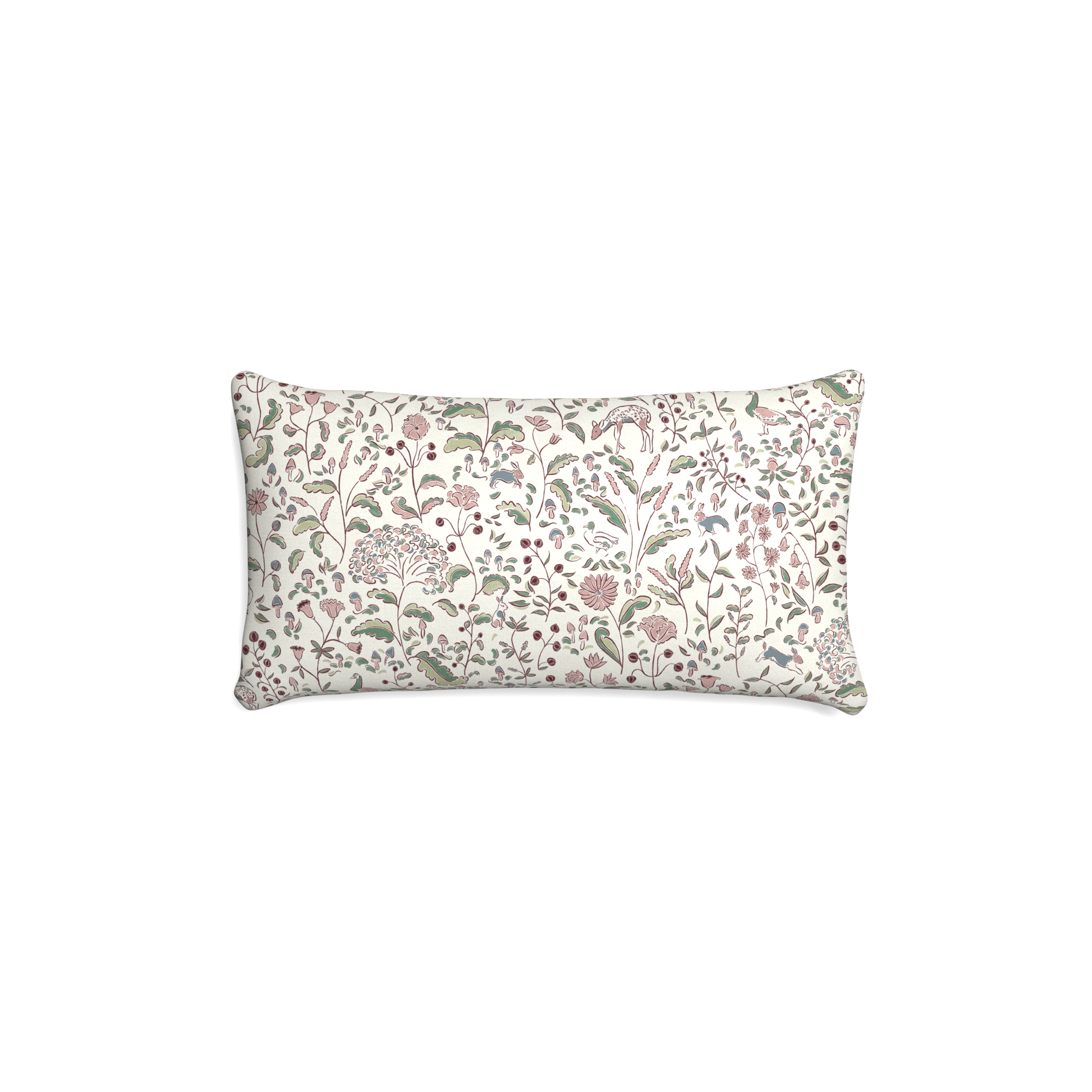 Pillow Printed Cotton Ruby Burgundy Custom - Thumbnail 5